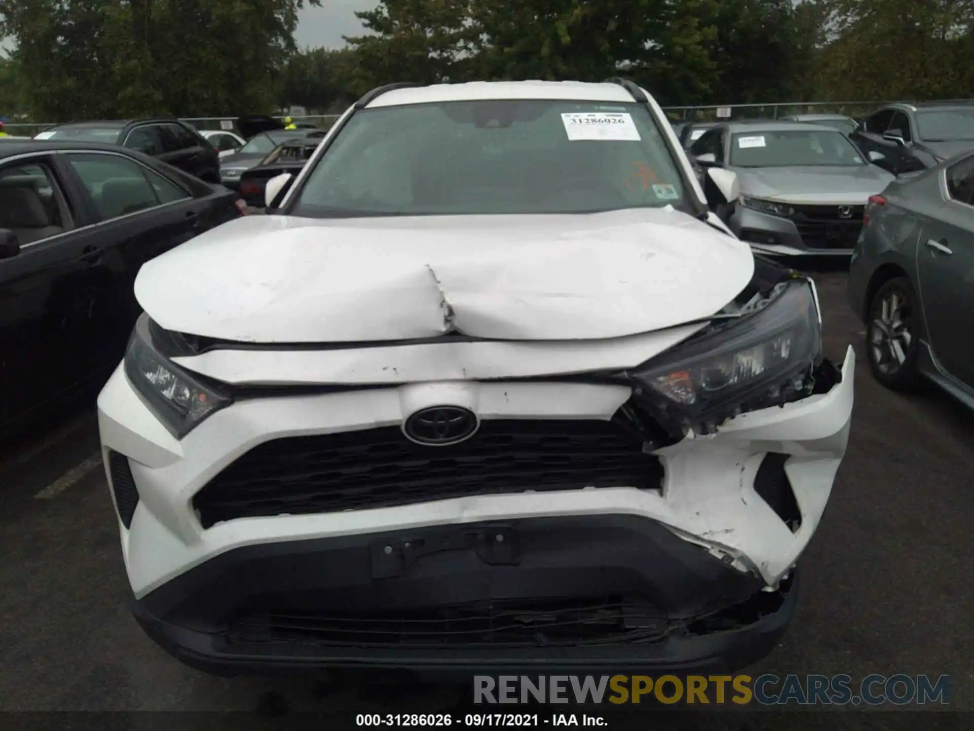 6 Photograph of a damaged car 2T3G1RFV2KW020526 TOYOTA RAV4 2019