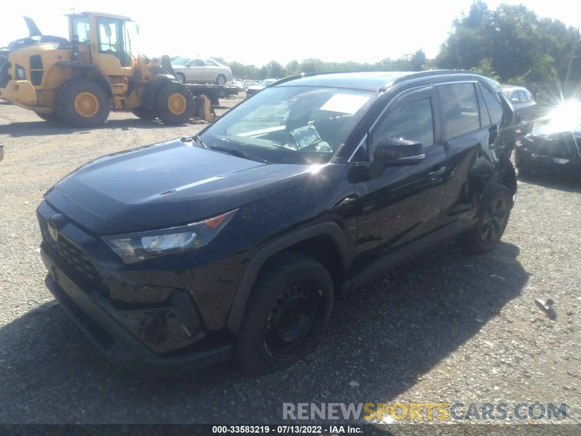 2 Photograph of a damaged car 2T3G1RFV2KW024298 TOYOTA RAV4 2019