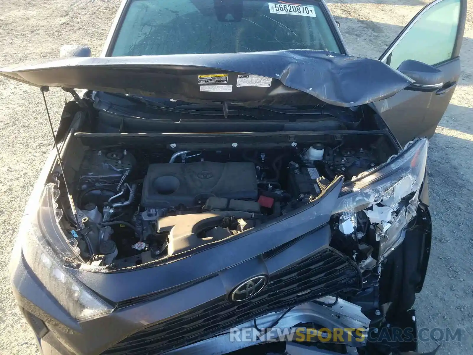 7 Photograph of a damaged car 2T3G1RFV2KW051579 TOYOTA RAV4 2019