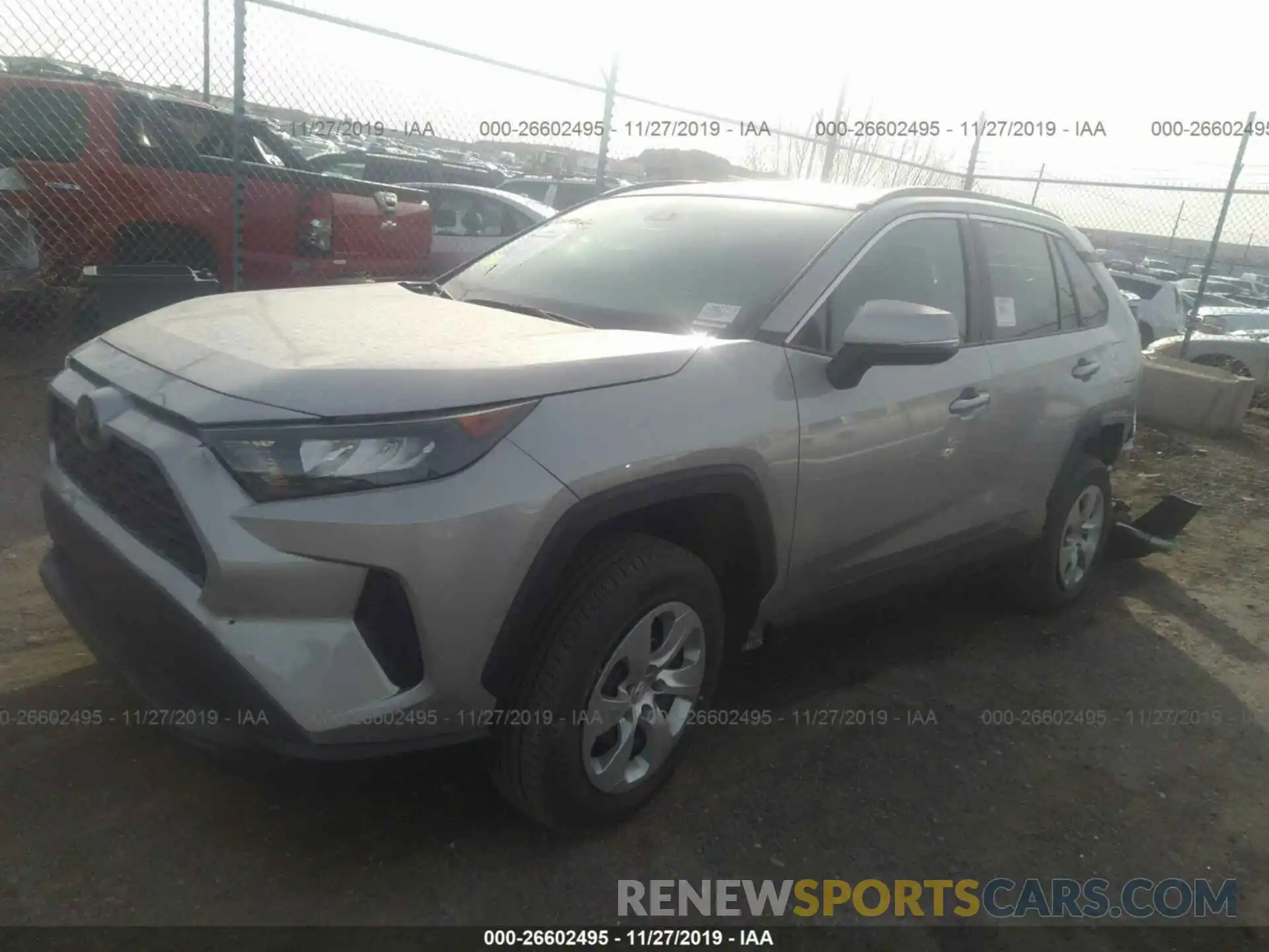 2 Фотография поврежденного автомобиля 2T3G1RFV2KW061545 TOYOTA RAV4 2019