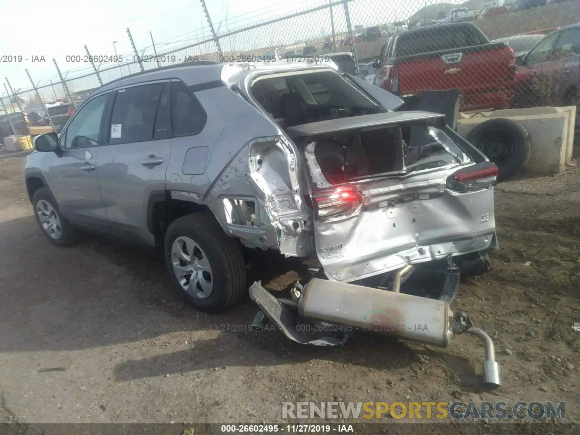 3 Photograph of a damaged car 2T3G1RFV2KW061545 TOYOTA RAV4 2019