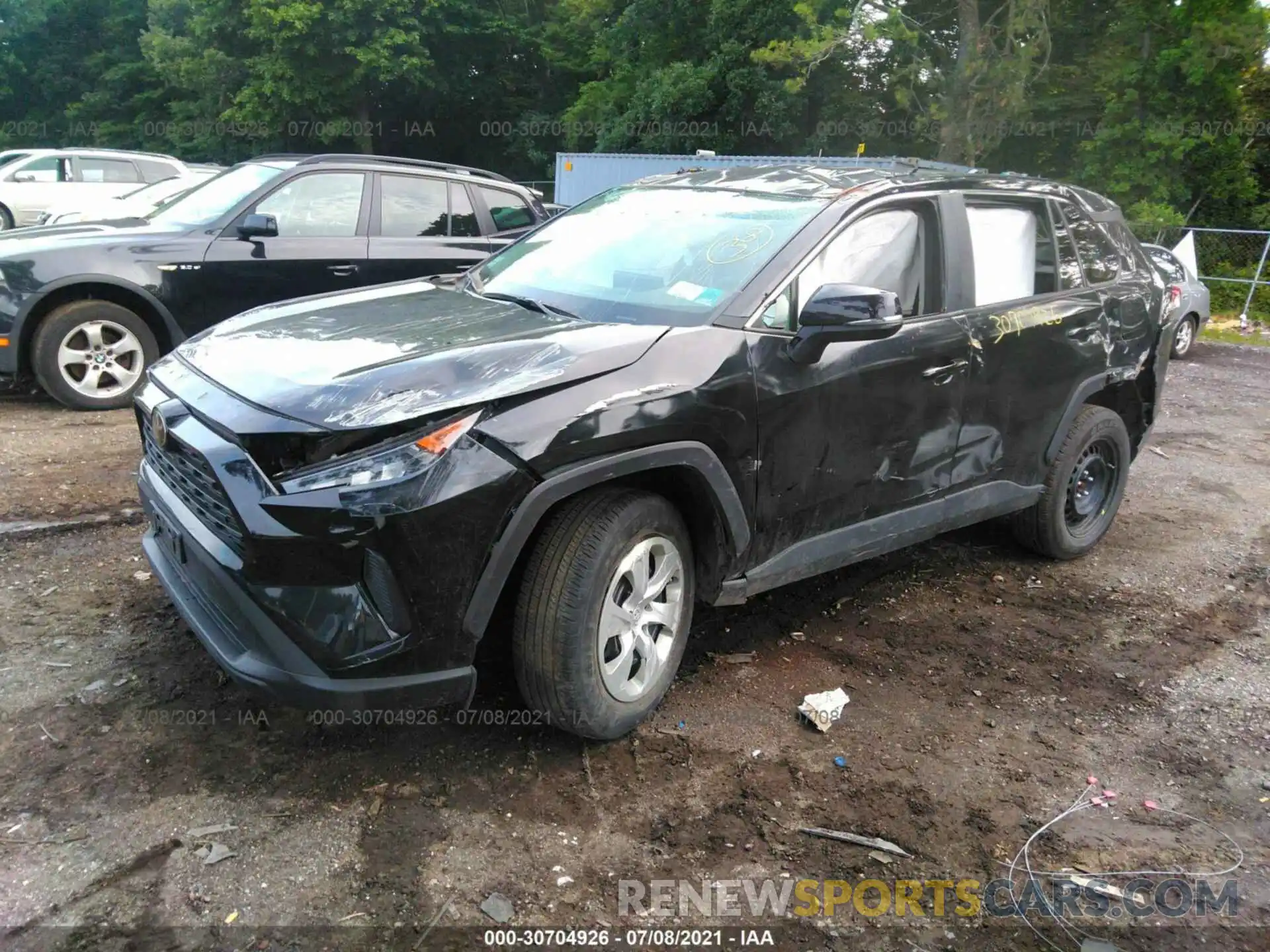 2 Фотография поврежденного автомобиля 2T3G1RFV2KW063067 TOYOTA RAV4 2019