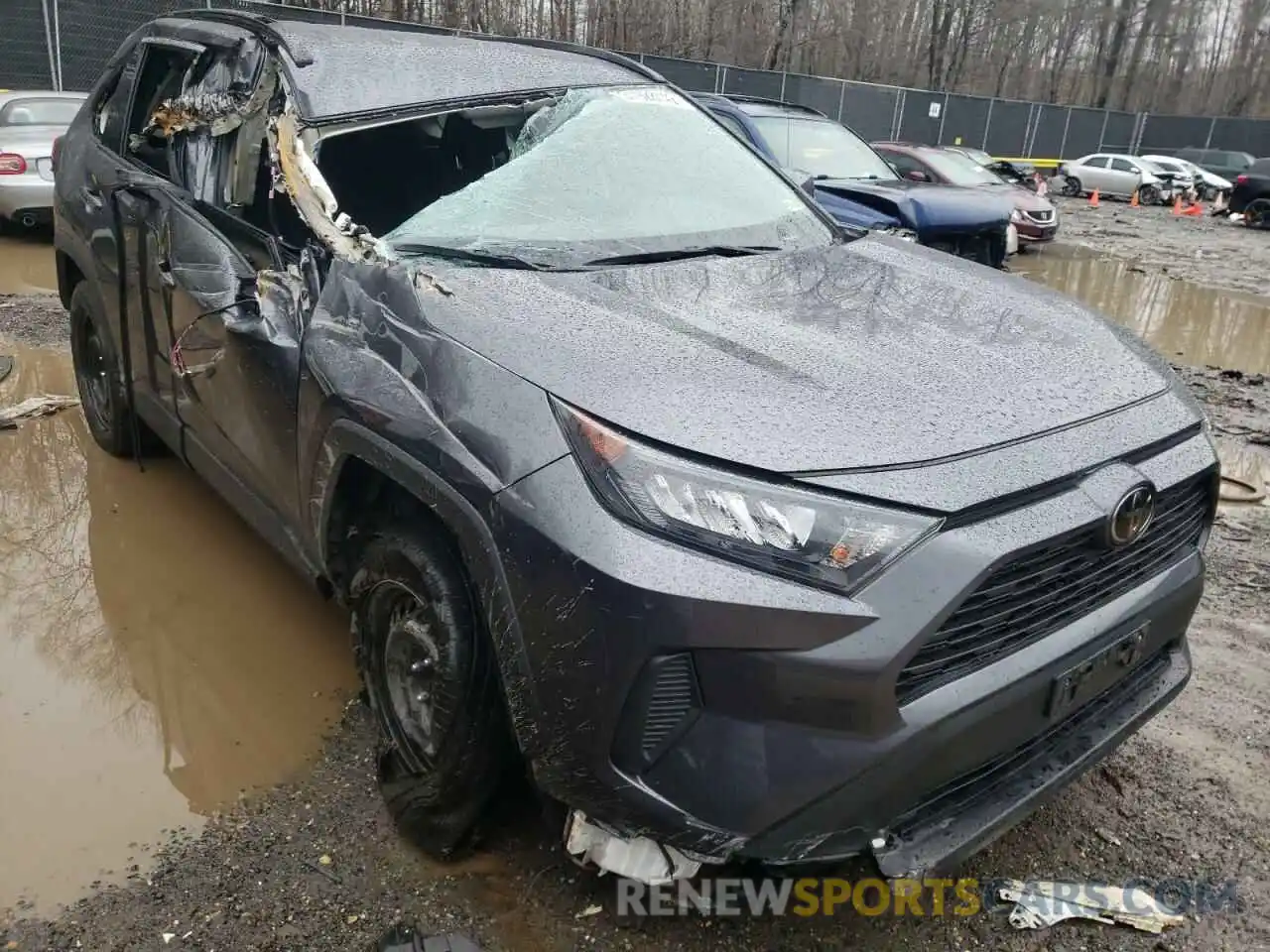 1 Photograph of a damaged car 2T3G1RFV3KC004515 TOYOTA RAV4 2019