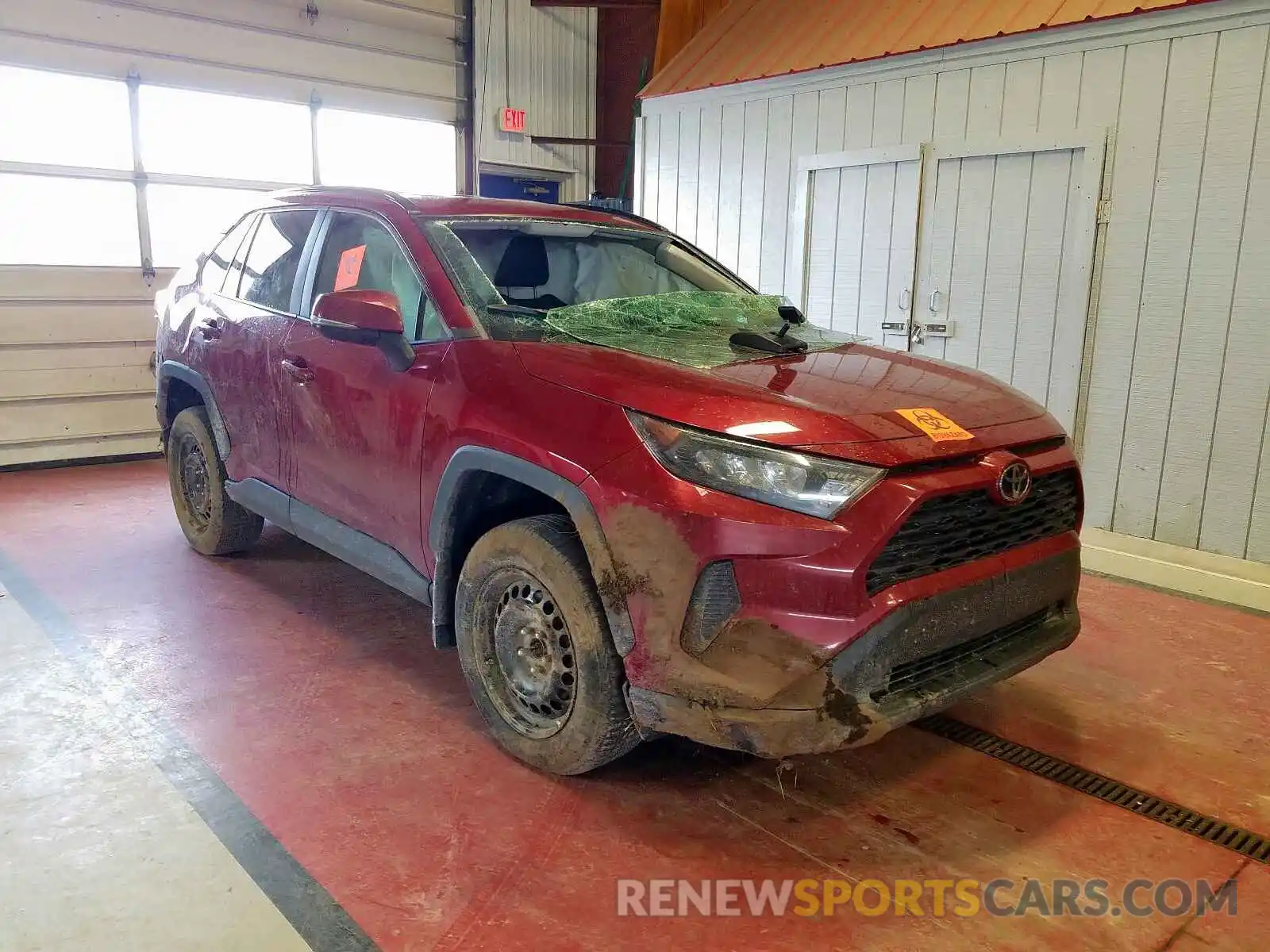 1 Photograph of a damaged car 2T3G1RFV3KC013165 TOYOTA RAV4 2019