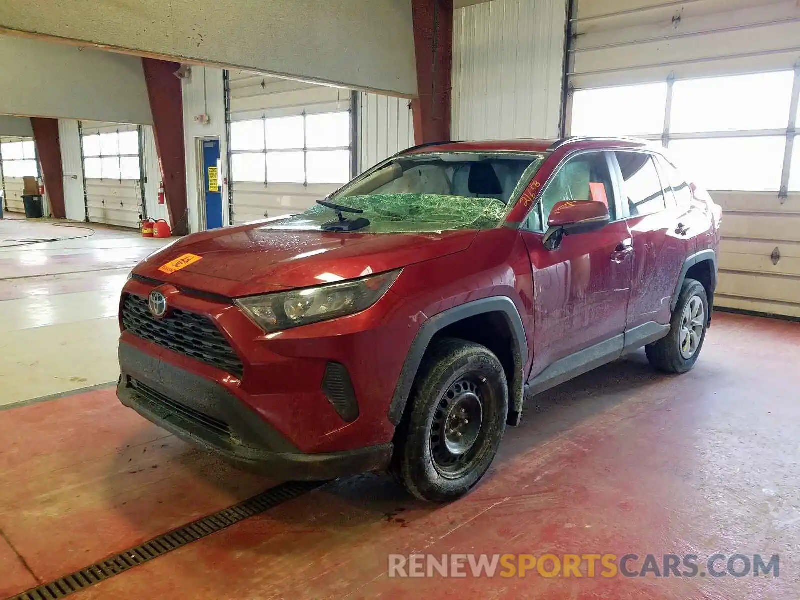 2 Photograph of a damaged car 2T3G1RFV3KC013165 TOYOTA RAV4 2019