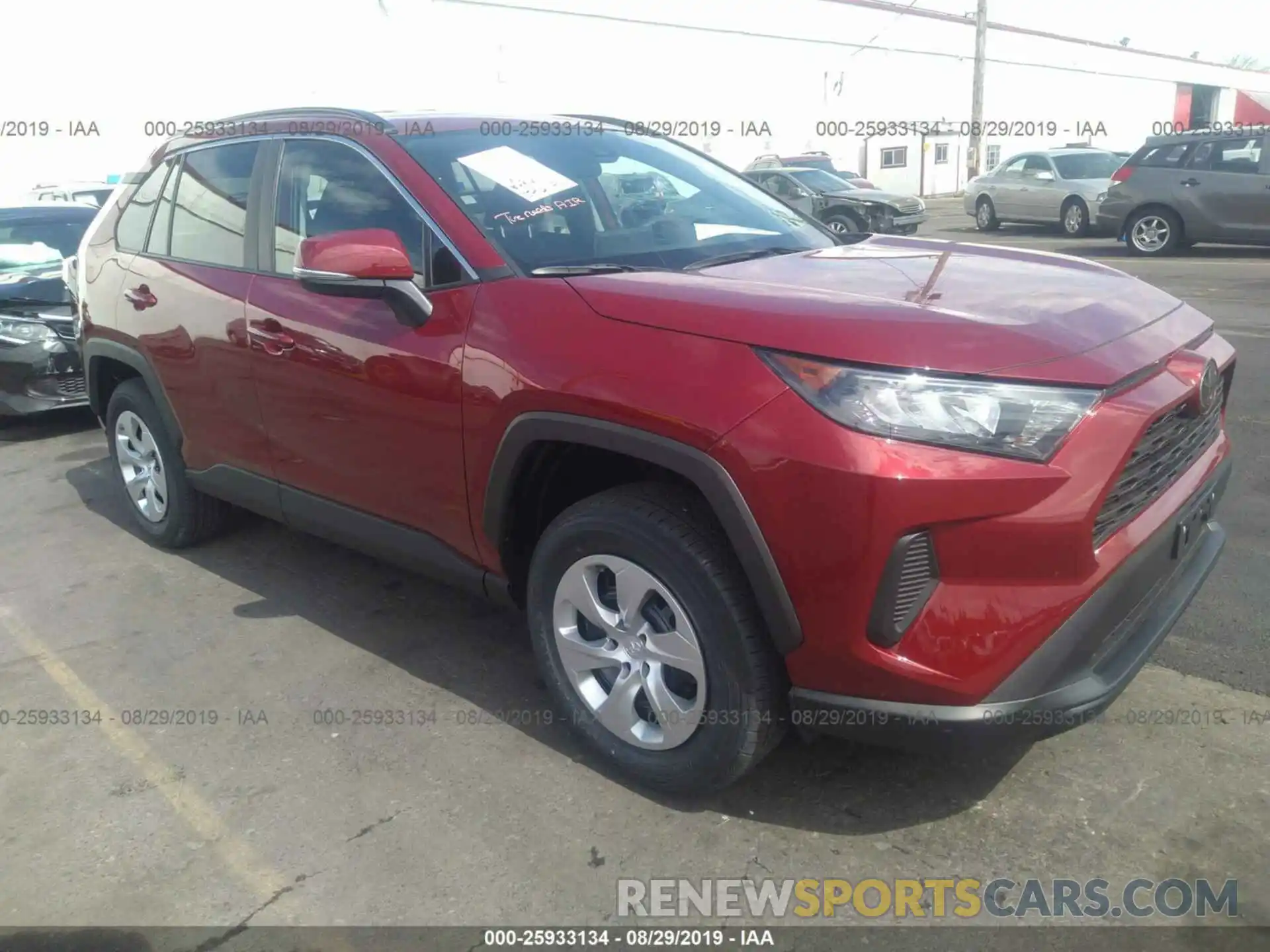 1 Фотография поврежденного автомобиля 2T3G1RFV3KC026403 TOYOTA RAV4 2019