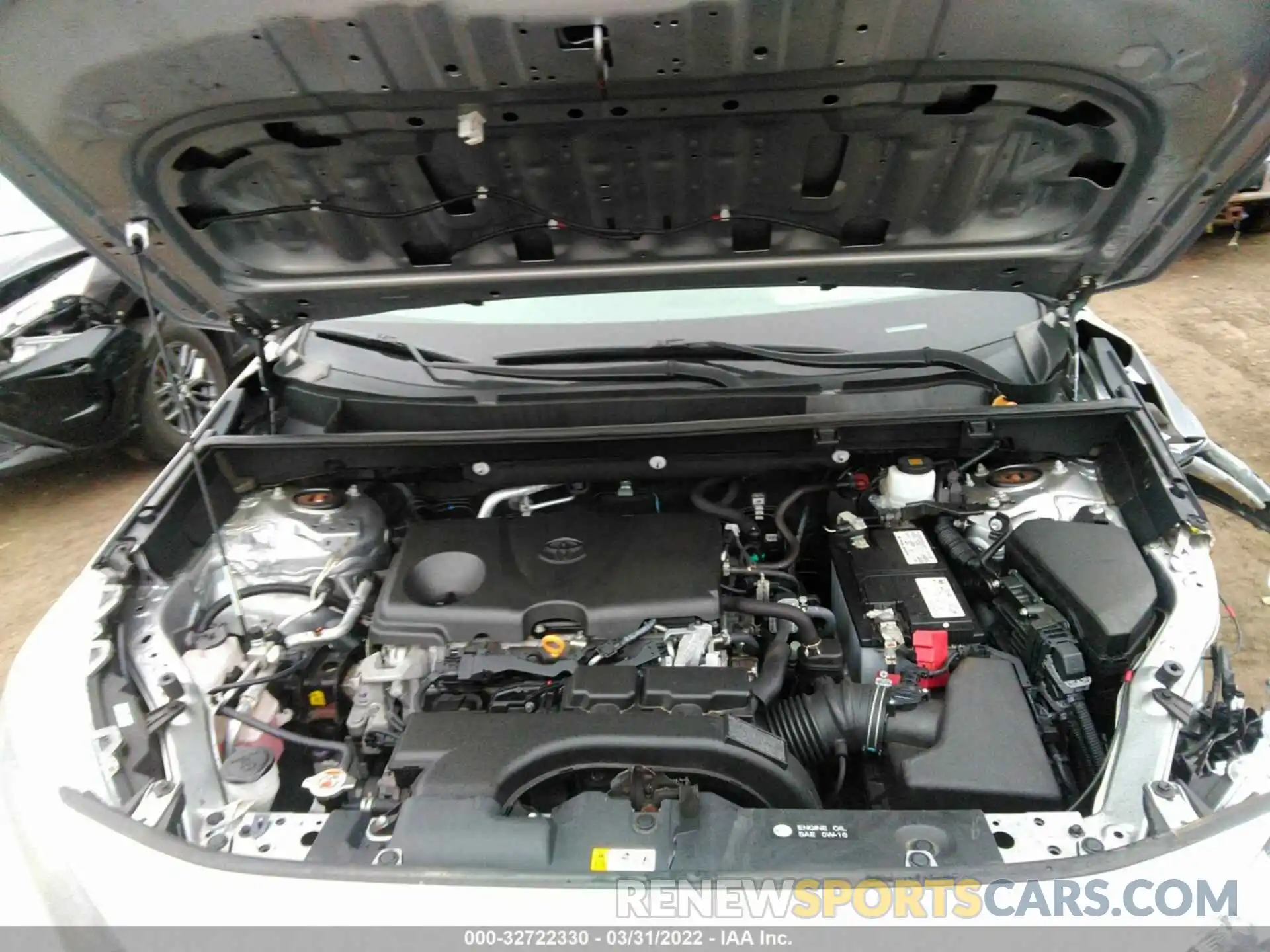 10 Фотография поврежденного автомобиля 2T3G1RFV3KC031388 TOYOTA RAV4 2019