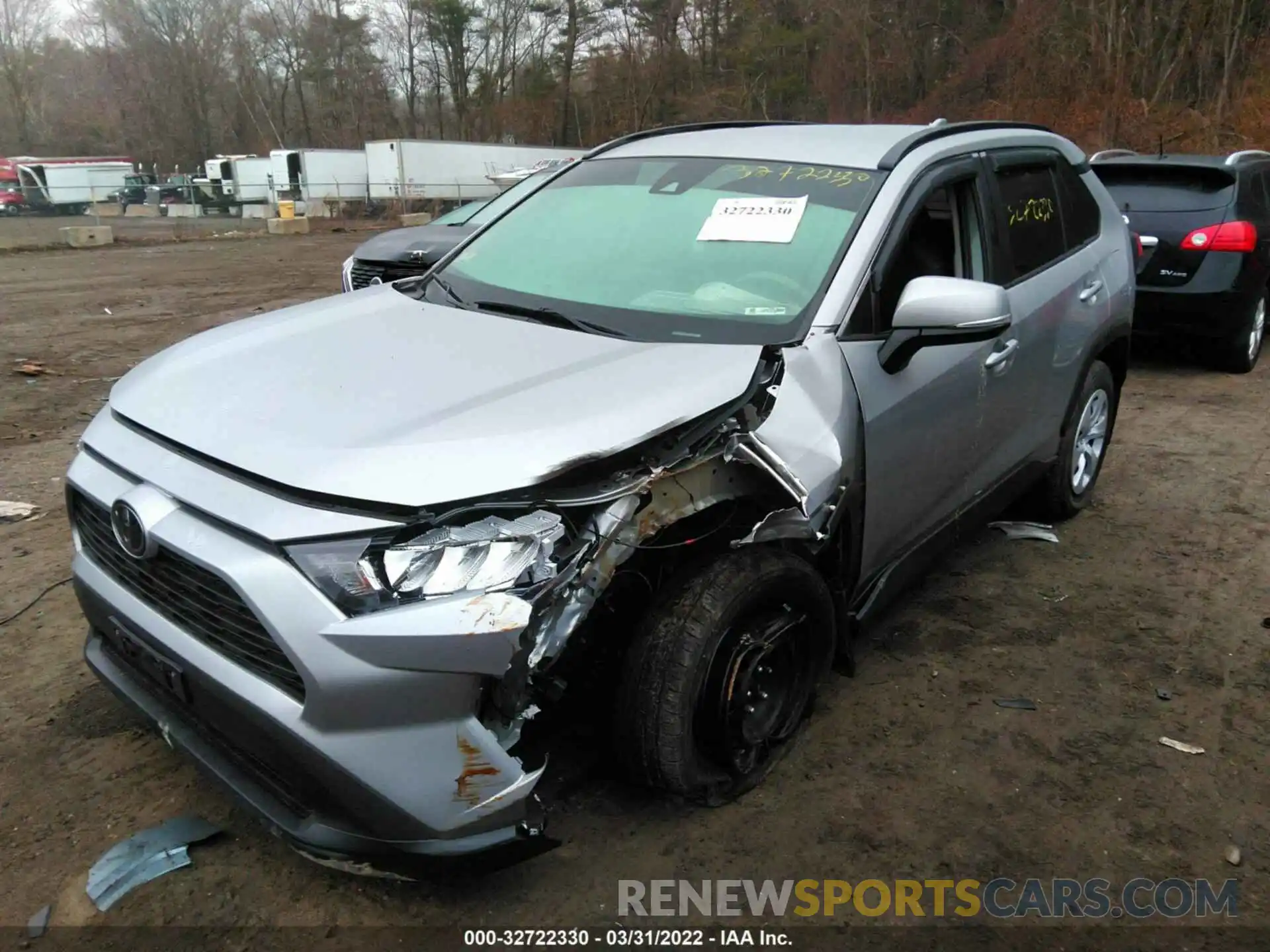 2 Photograph of a damaged car 2T3G1RFV3KC031388 TOYOTA RAV4 2019