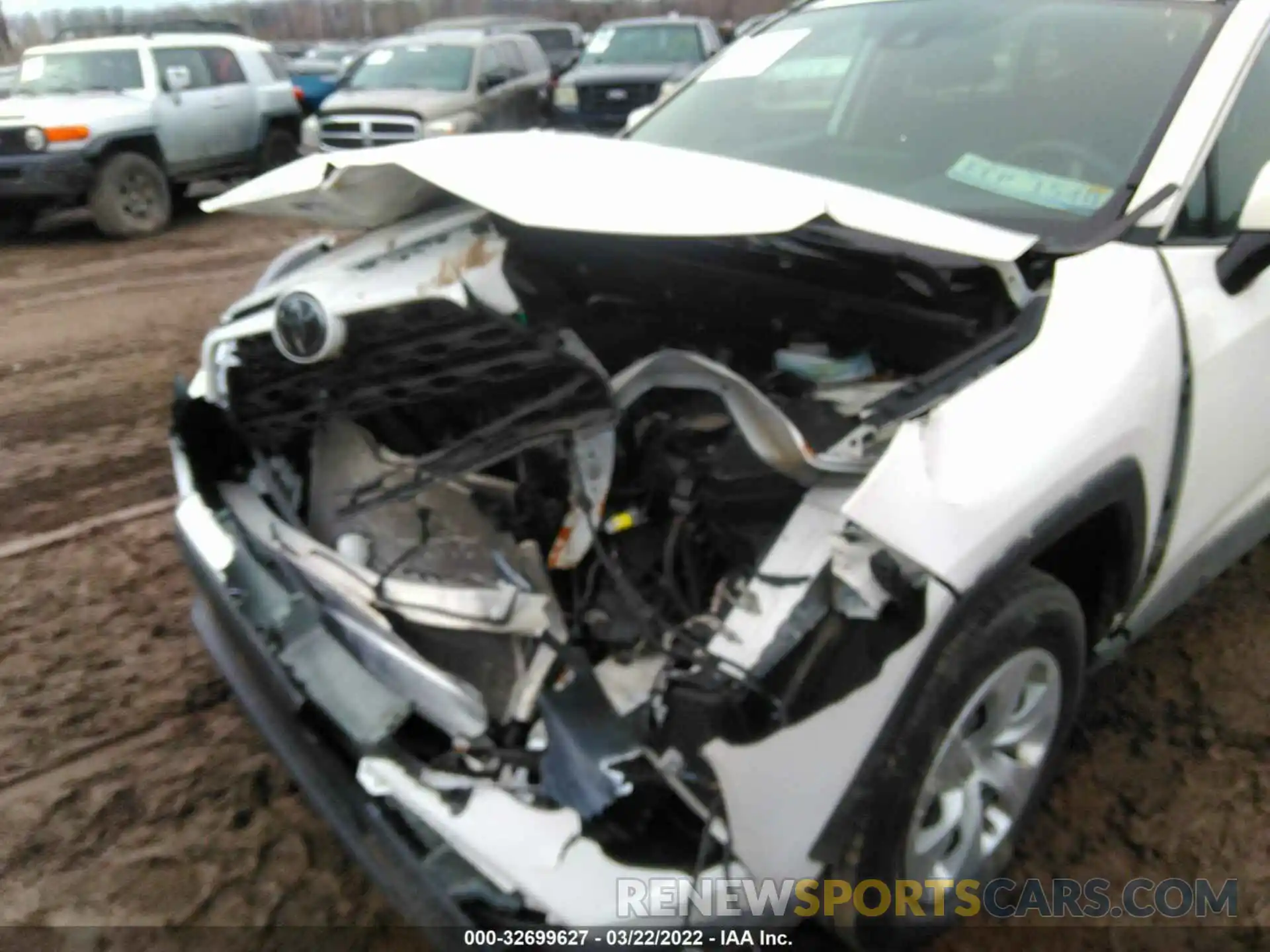 6 Photograph of a damaged car 2T3G1RFV3KC041354 TOYOTA RAV4 2019