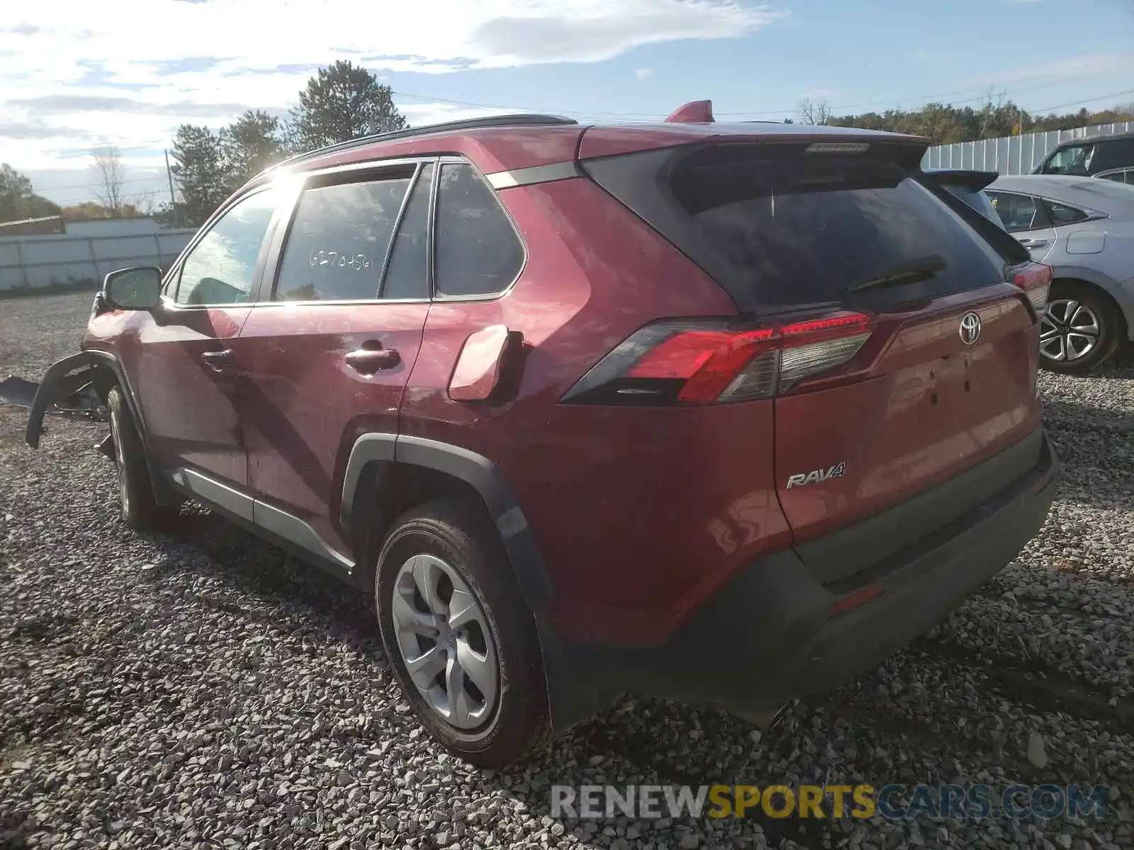 3 Photograph of a damaged car 2T3G1RFV3KC042147 TOYOTA RAV4 2019