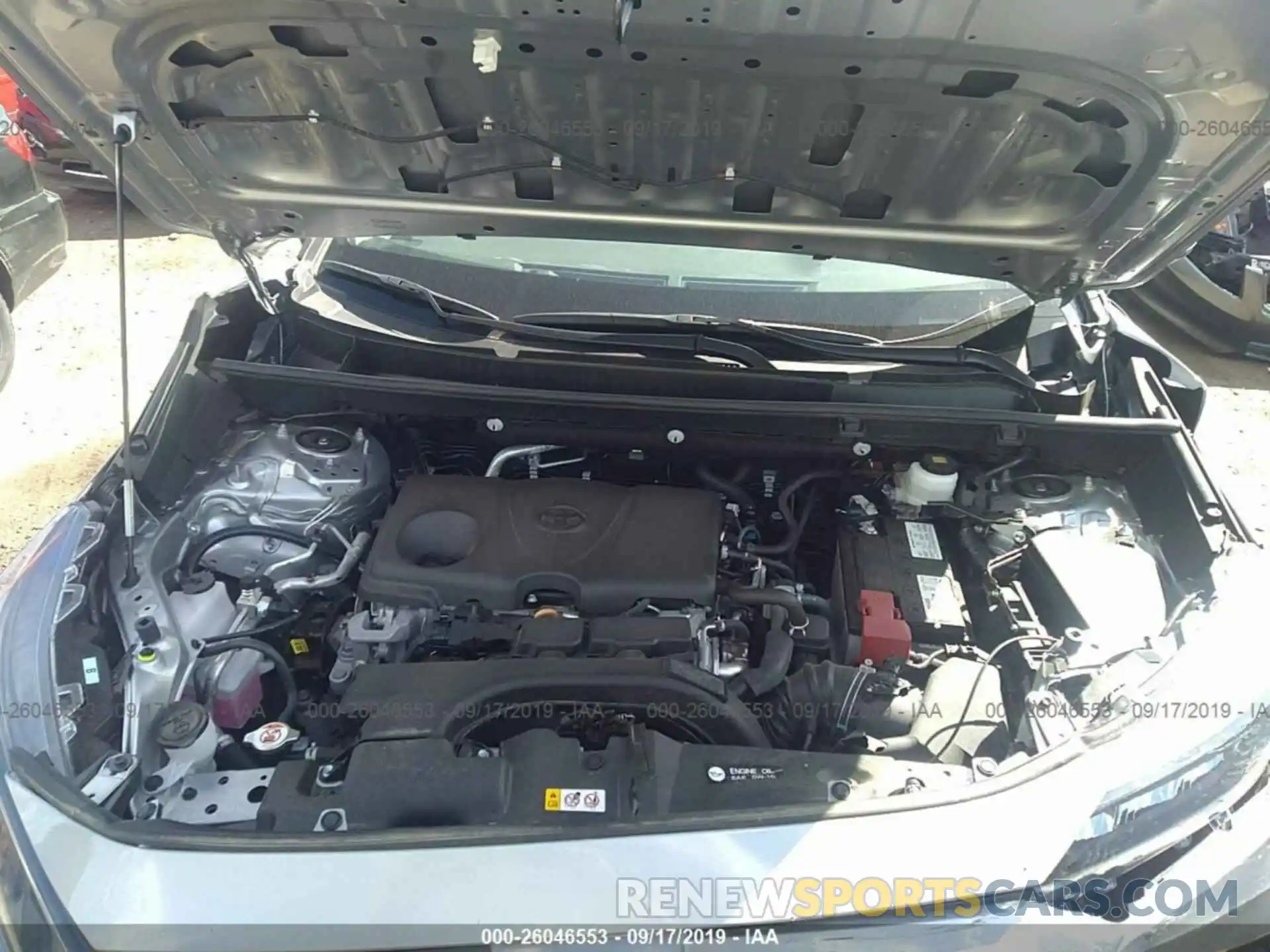 10 Фотография поврежденного автомобиля 2T3G1RFV3KW021815 TOYOTA RAV4 2019