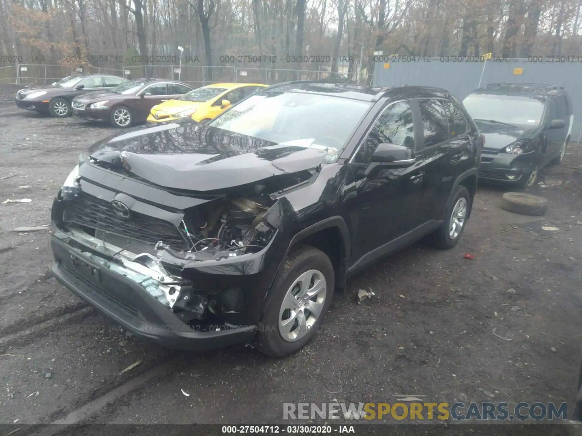 2 Фотография поврежденного автомобиля 2T3G1RFV3KW024407 TOYOTA RAV4 2019