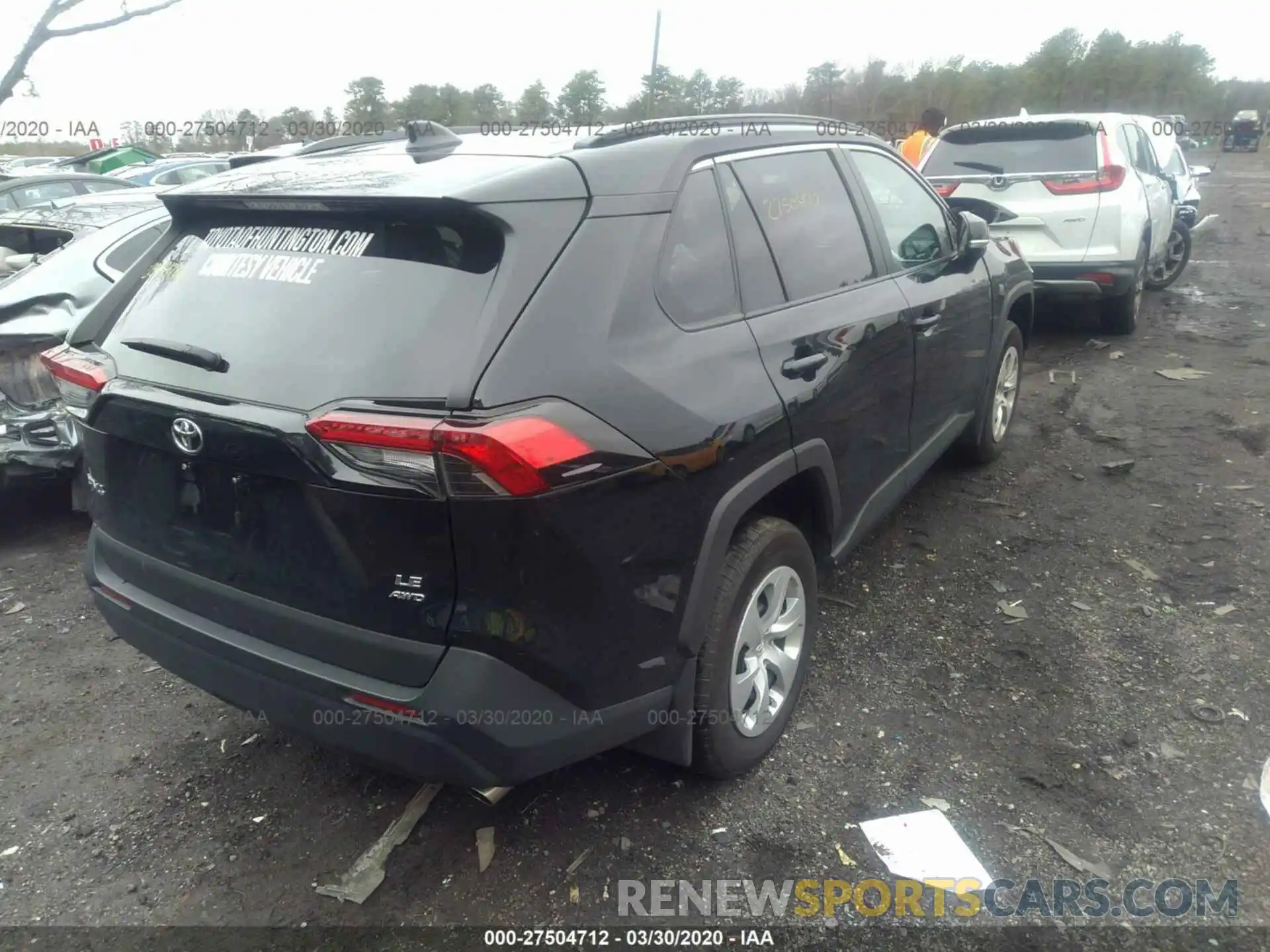 4 Photograph of a damaged car 2T3G1RFV3KW024407 TOYOTA RAV4 2019