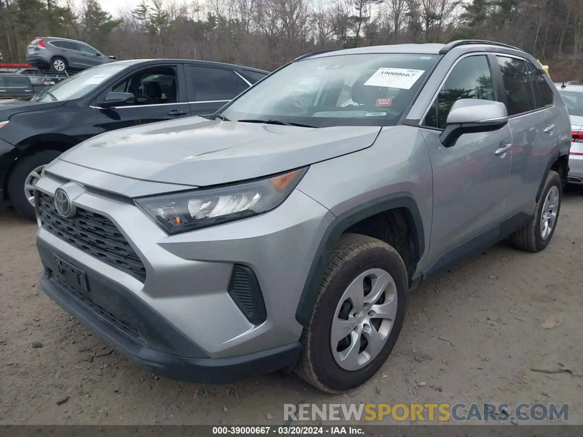 2 Photograph of a damaged car 2T3G1RFV3KW030465 TOYOTA RAV4 2019