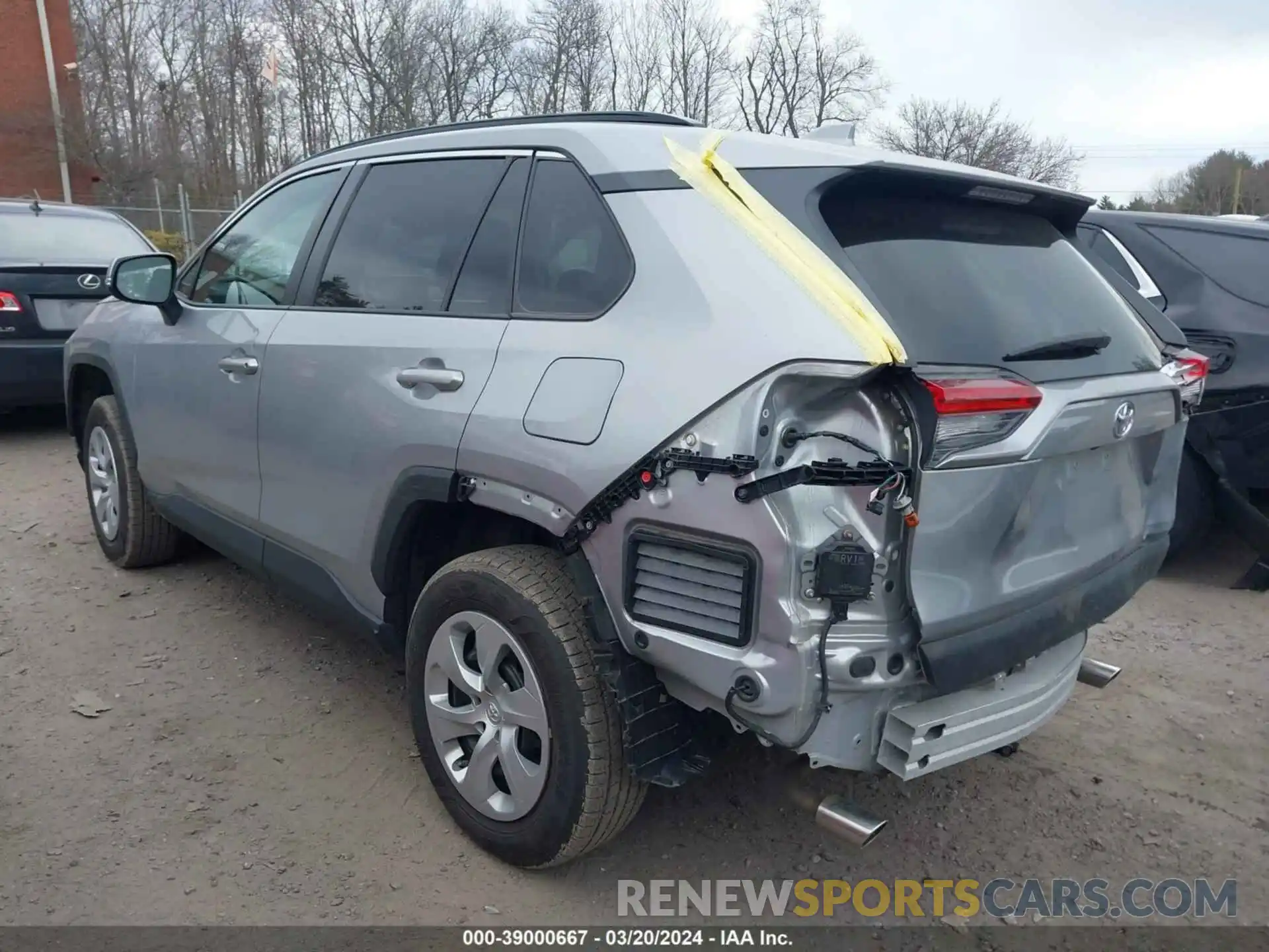 3 Фотография поврежденного автомобиля 2T3G1RFV3KW030465 TOYOTA RAV4 2019