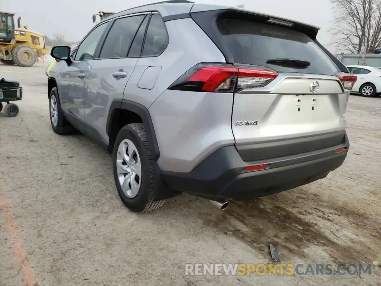 3 Photograph of a damaged car 2T3G1RFV3KW042163 TOYOTA RAV4 2019