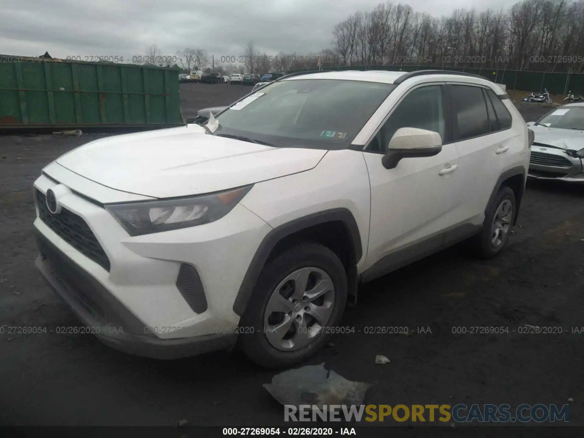 2 Photograph of a damaged car 2T3G1RFV3KW051140 TOYOTA RAV4 2019