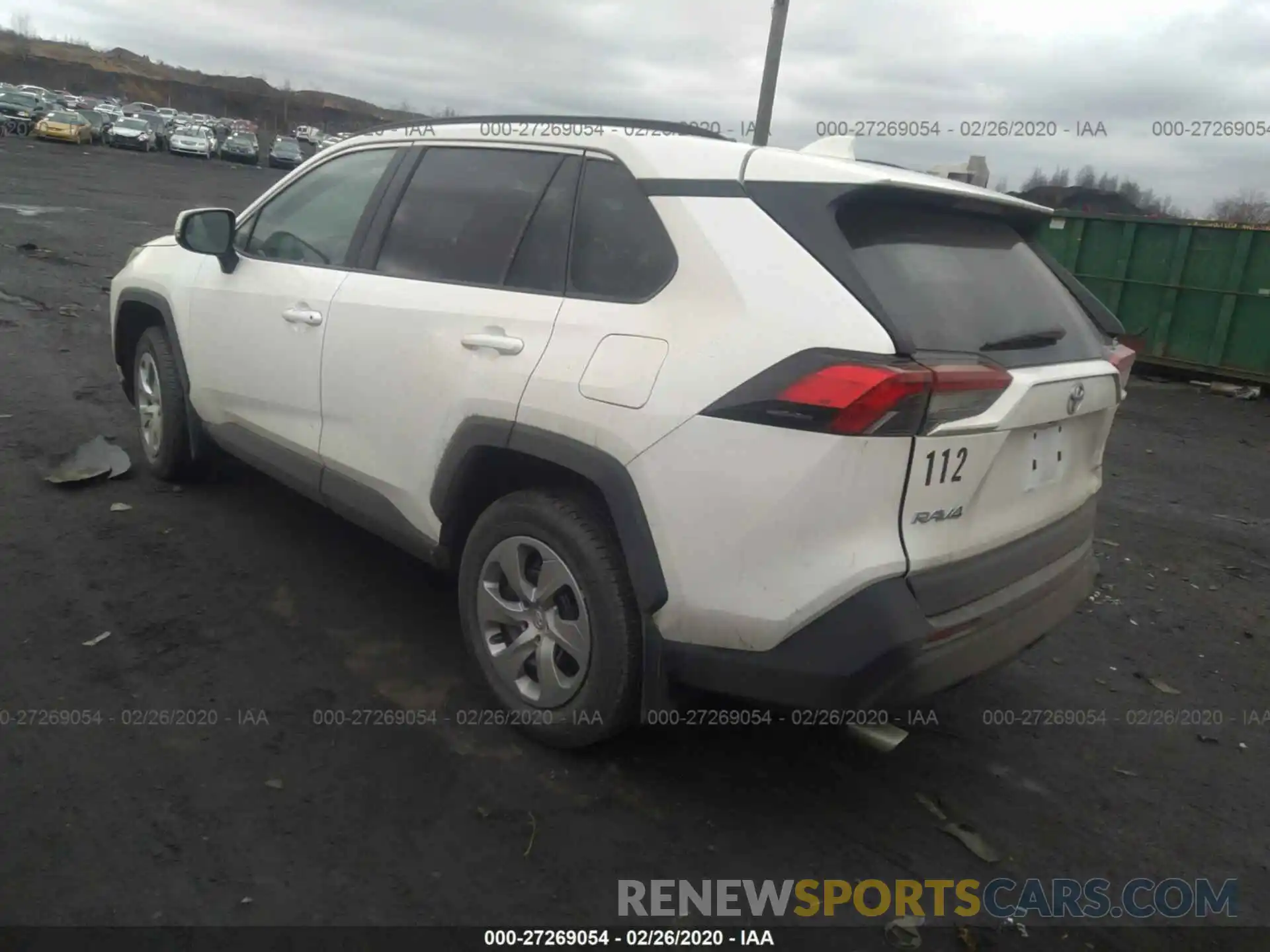 3 Фотография поврежденного автомобиля 2T3G1RFV3KW051140 TOYOTA RAV4 2019