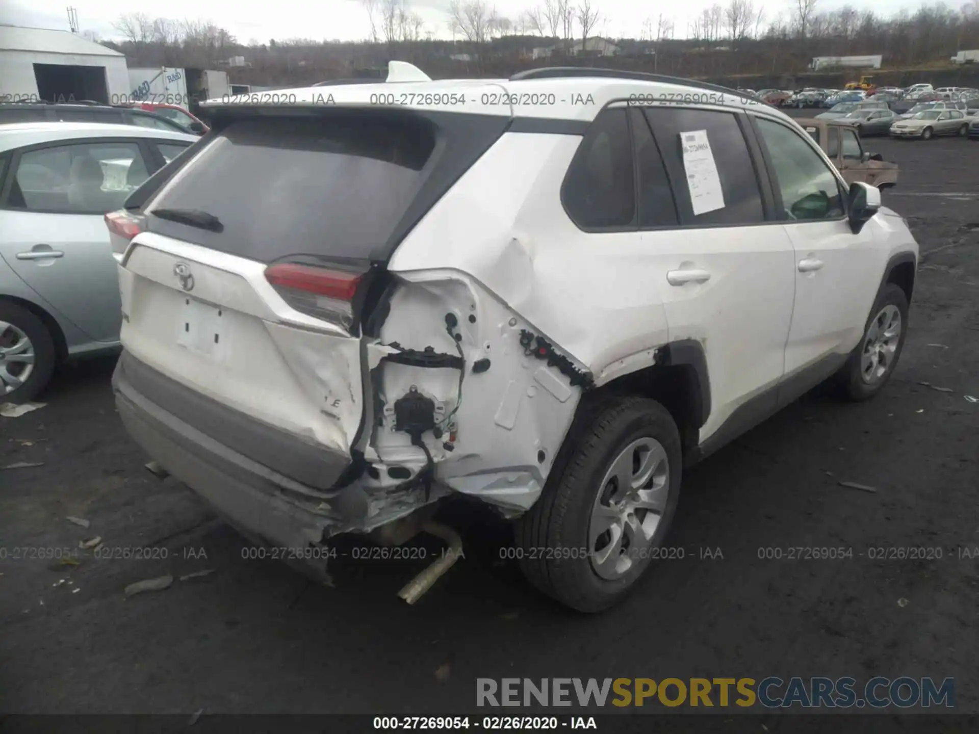 6 Photograph of a damaged car 2T3G1RFV3KW051140 TOYOTA RAV4 2019