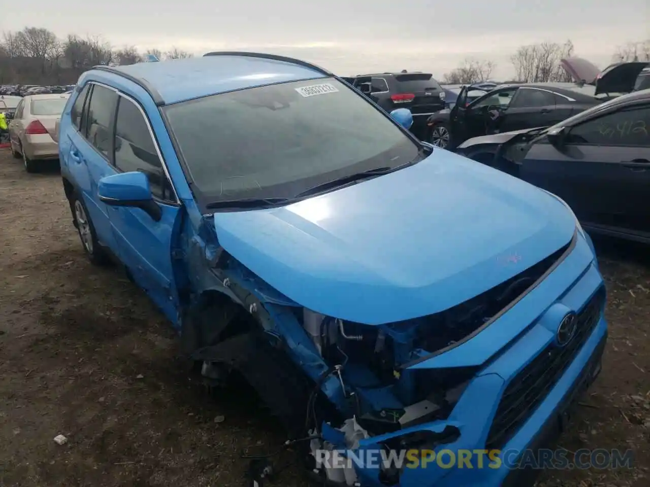 1 Photograph of a damaged car 2T3G1RFV3KW080900 TOYOTA RAV4 2019