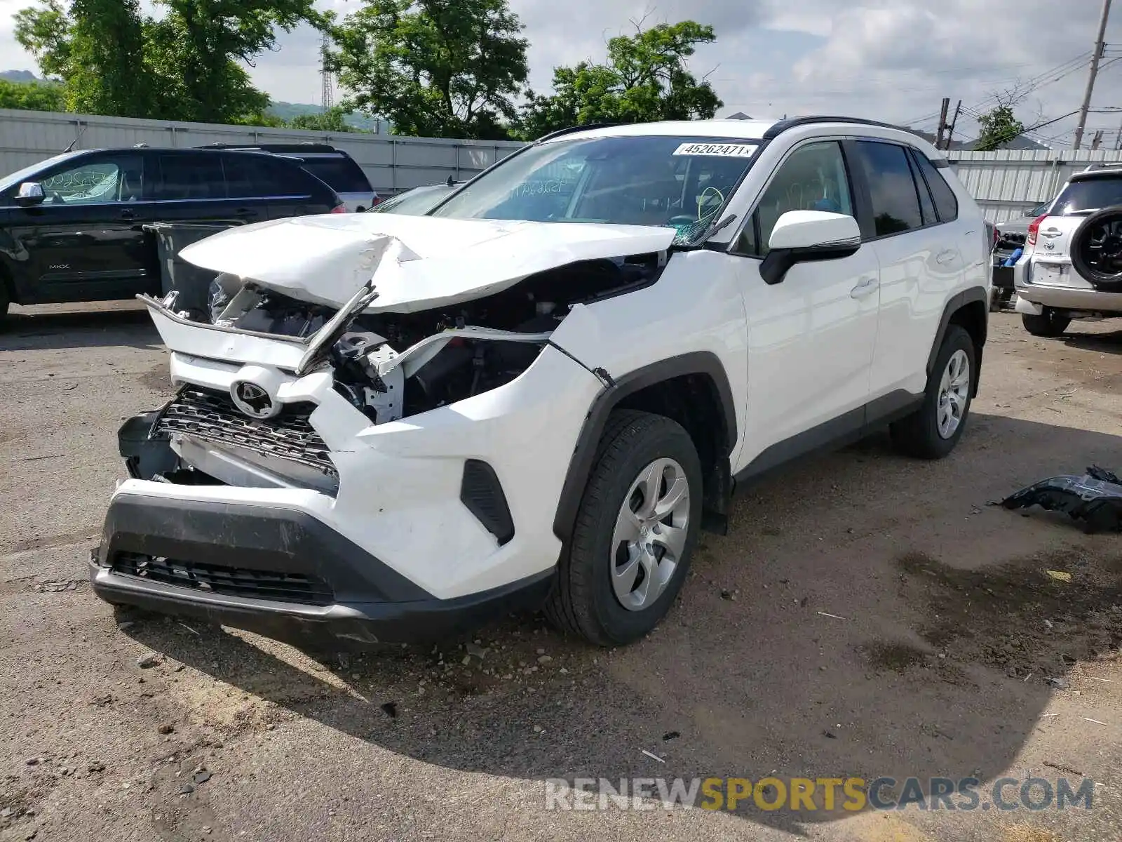 2 Photograph of a damaged car 2T3G1RFV4KC026393 TOYOTA RAV4 2019