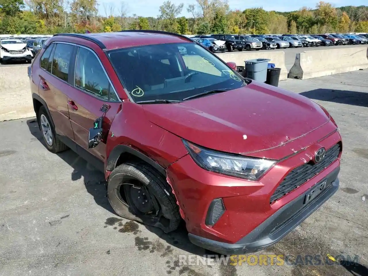 1 Фотография поврежденного автомобиля 2T3G1RFV4KC053142 TOYOTA RAV4 2019