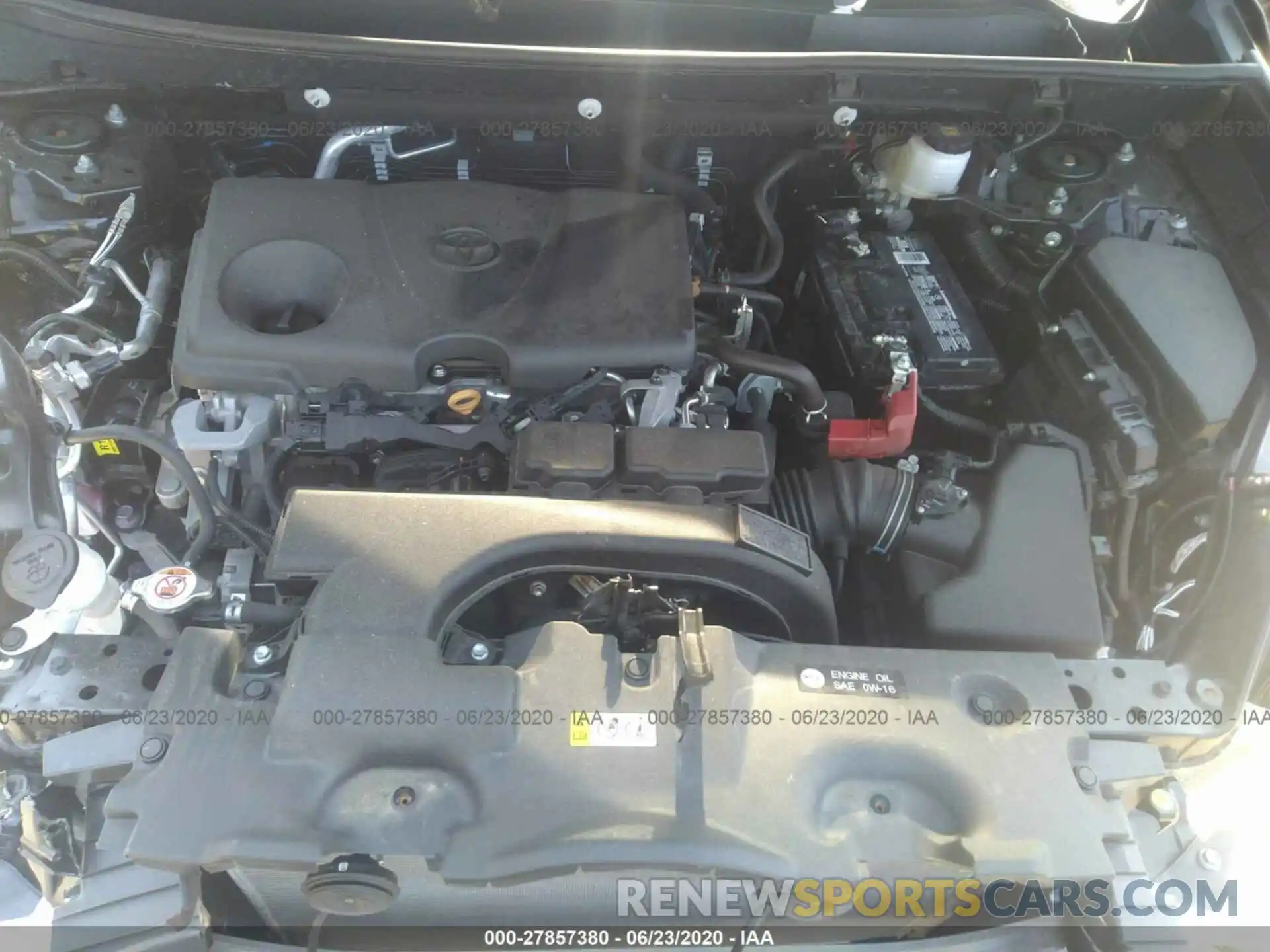 10 Фотография поврежденного автомобиля 2T3G1RFV4KC057417 TOYOTA RAV4 2019