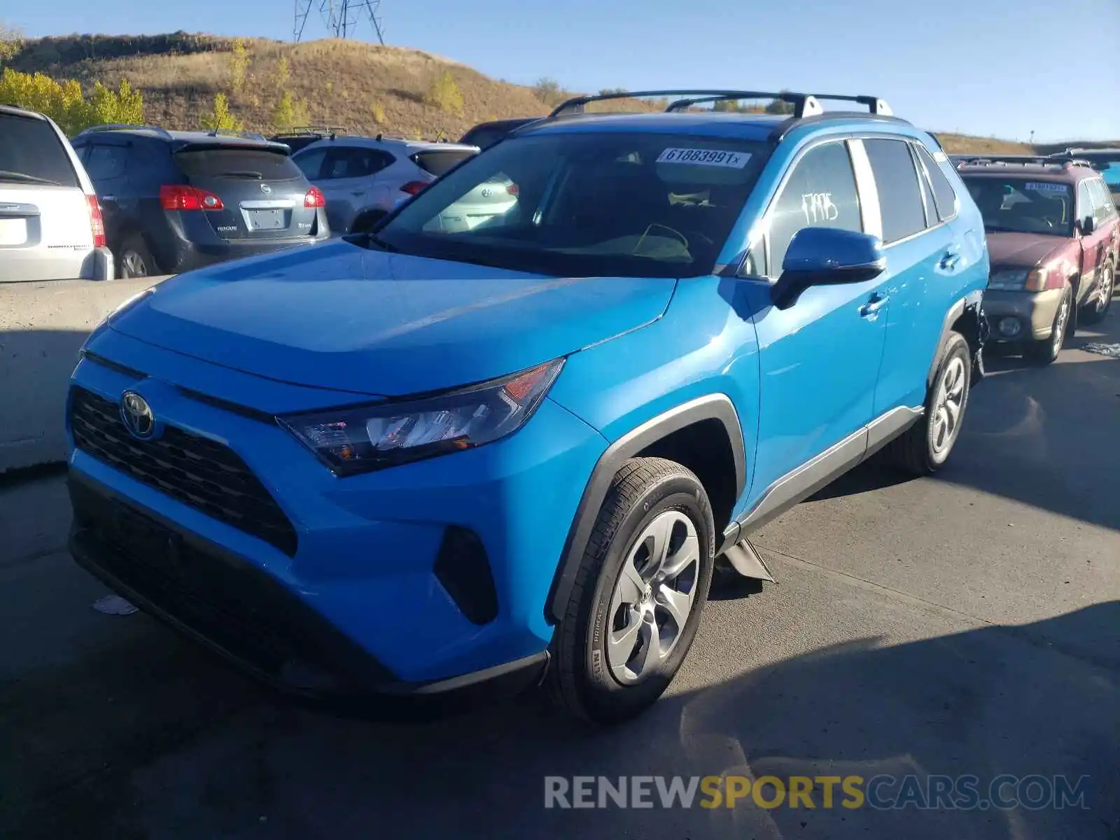 2 Photograph of a damaged car 2T3G1RFV4KW004411 TOYOTA RAV4 2019