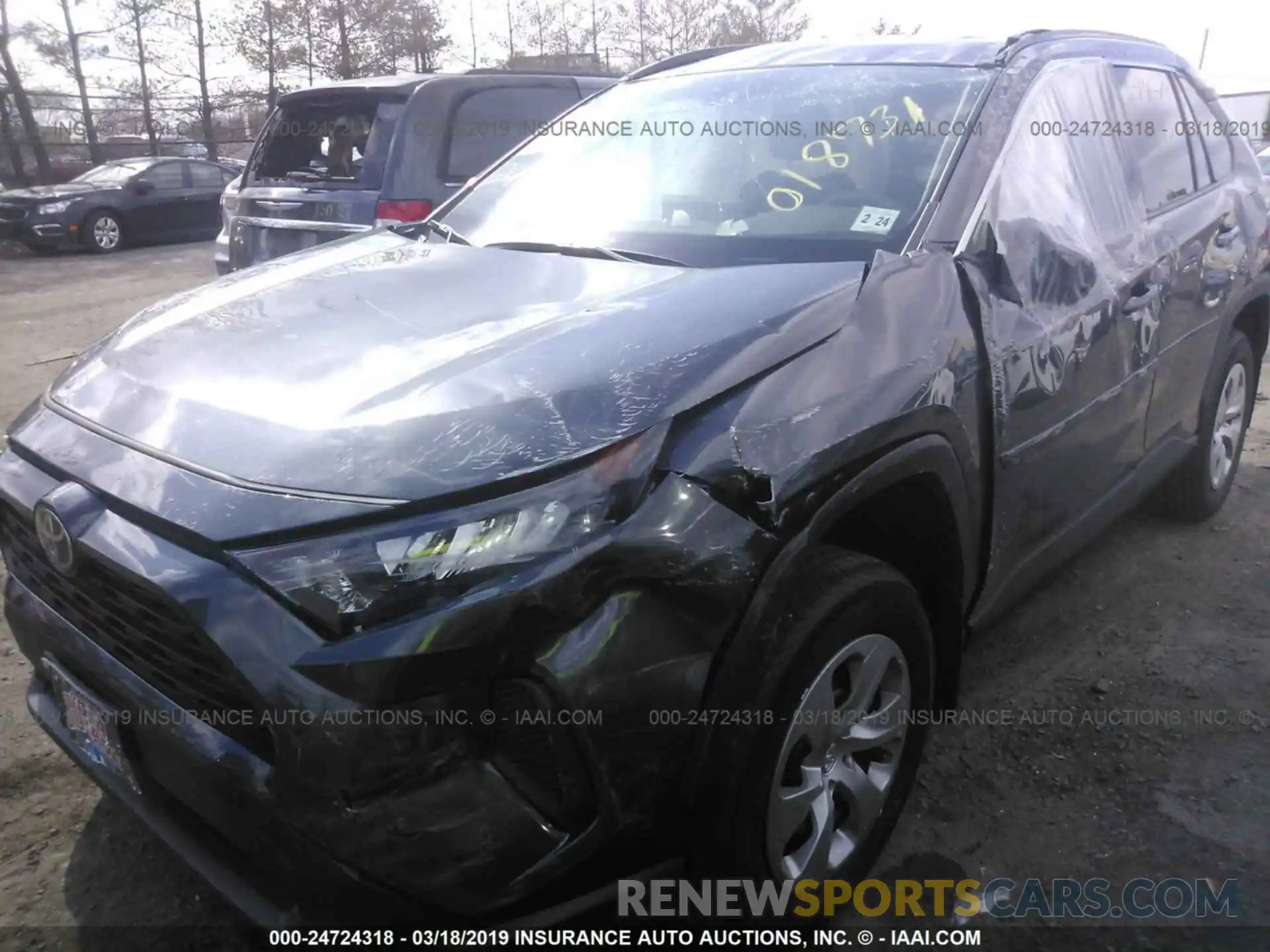 2 Photograph of a damaged car 2T3G1RFV4KW018731 TOYOTA RAV4 2019