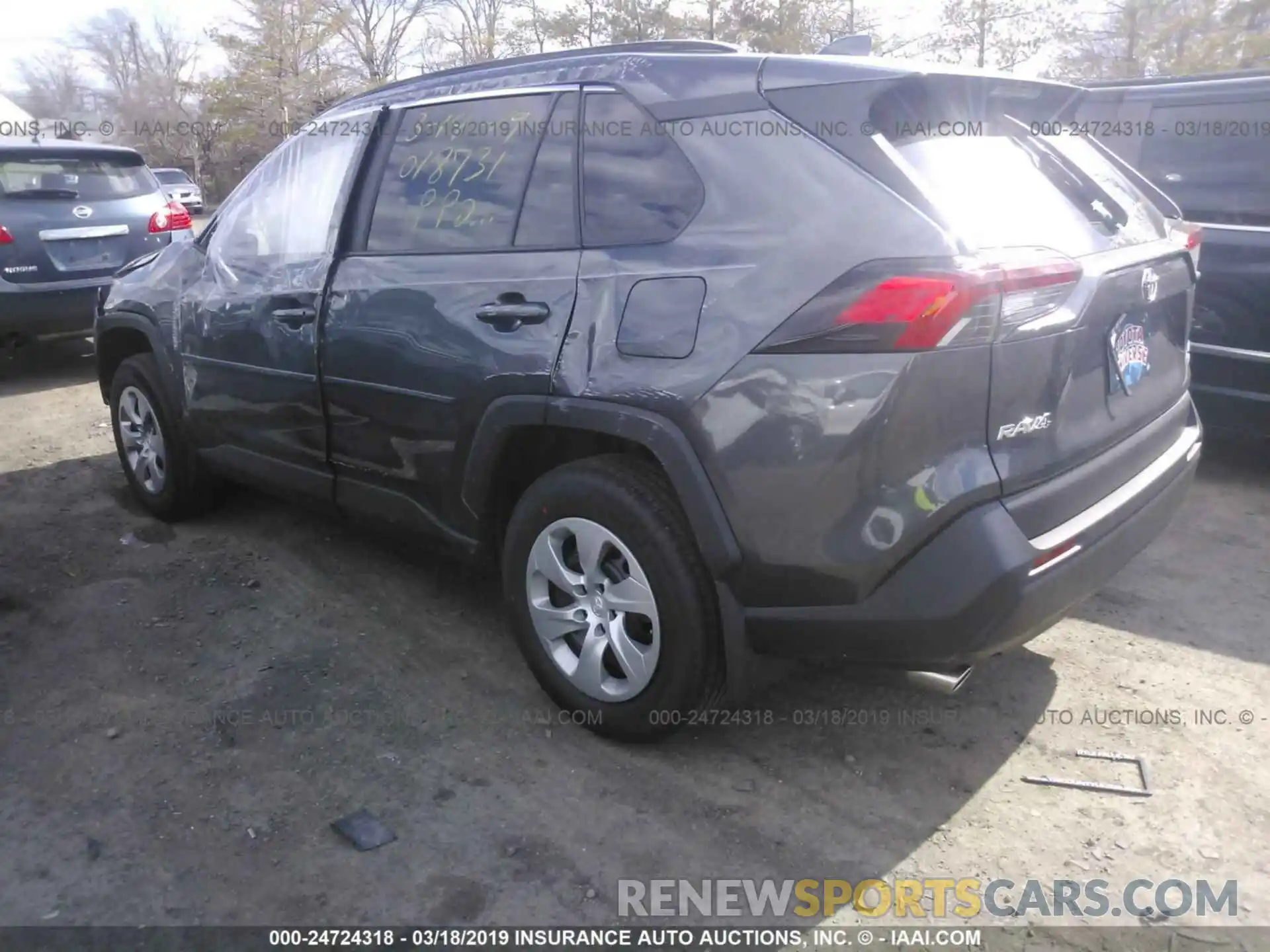 3 Photograph of a damaged car 2T3G1RFV4KW018731 TOYOTA RAV4 2019