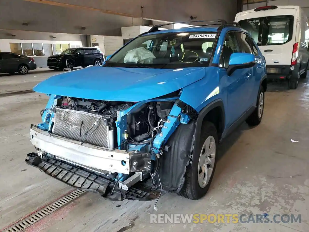 2 Photograph of a damaged car 2T3G1RFV4KW031110 TOYOTA RAV4 2019