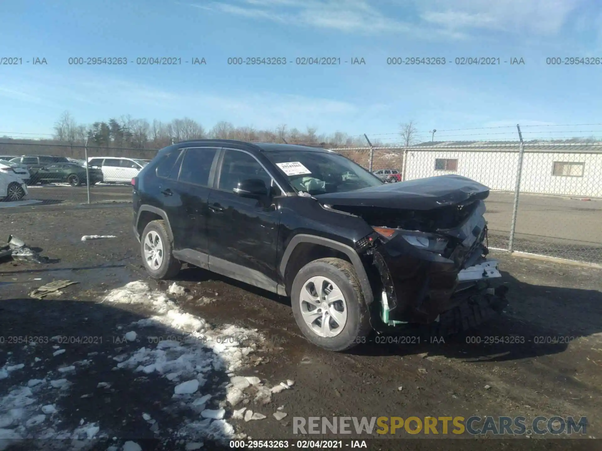 1 Photograph of a damaged car 2T3G1RFV4KW037120 TOYOTA RAV4 2019