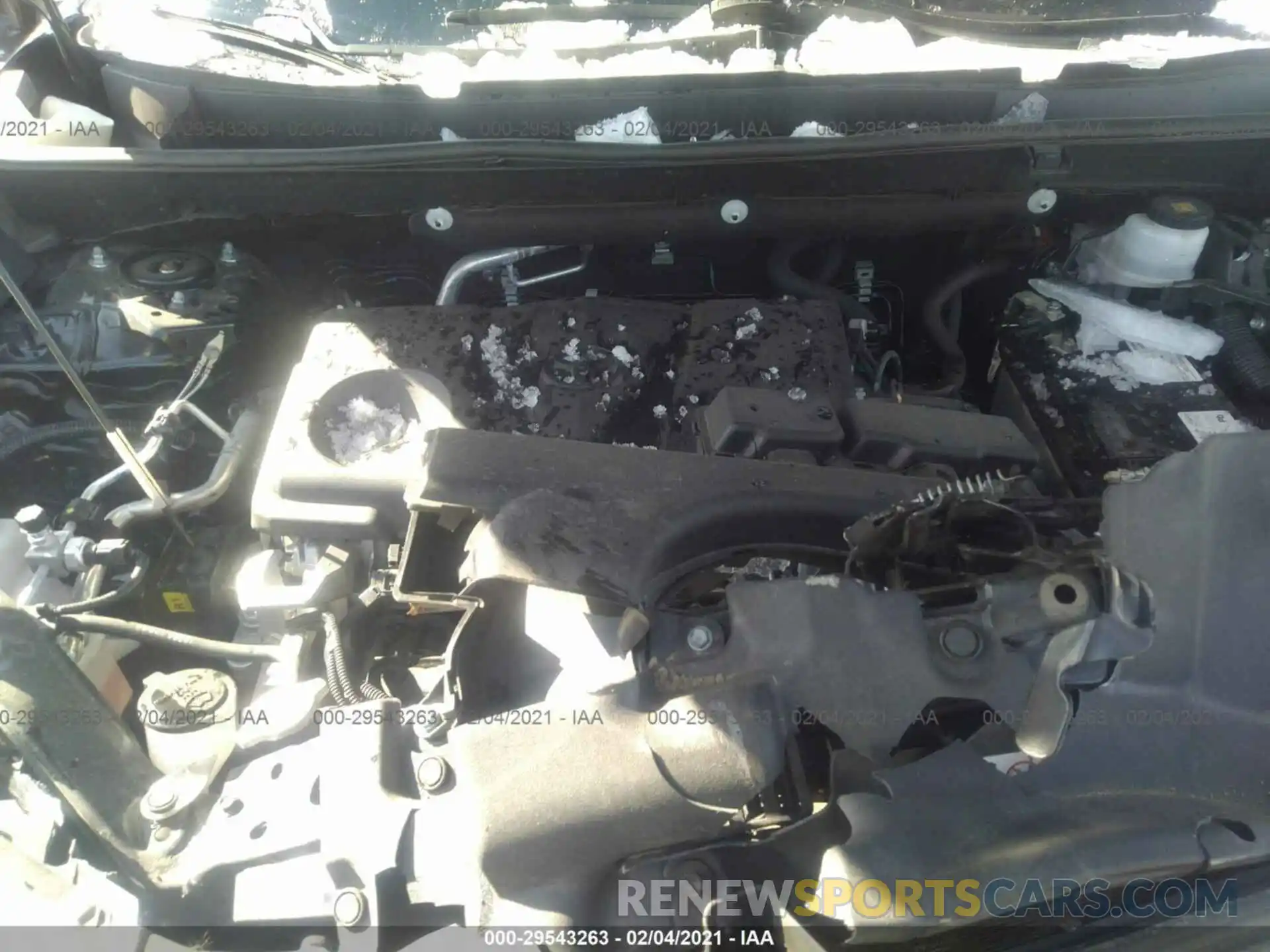 10 Фотография поврежденного автомобиля 2T3G1RFV4KW037120 TOYOTA RAV4 2019