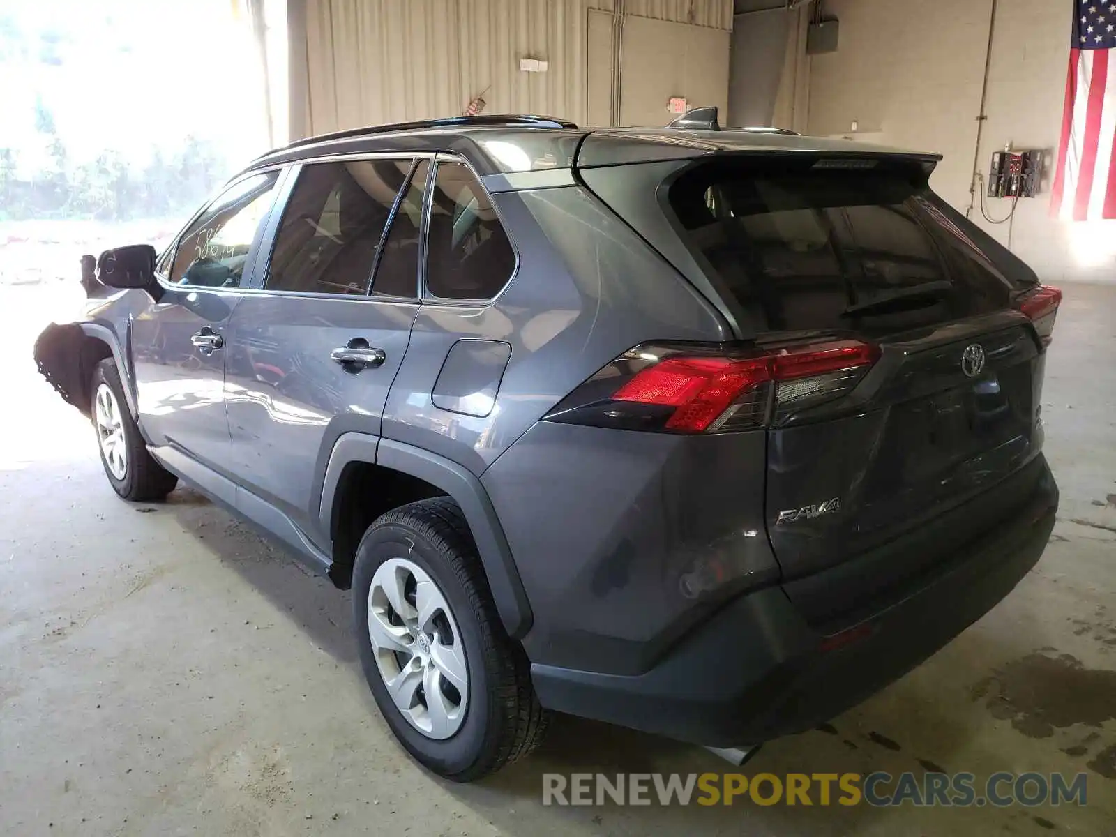 3 Photograph of a damaged car 2T3G1RFV4KW083126 TOYOTA RAV4 2019