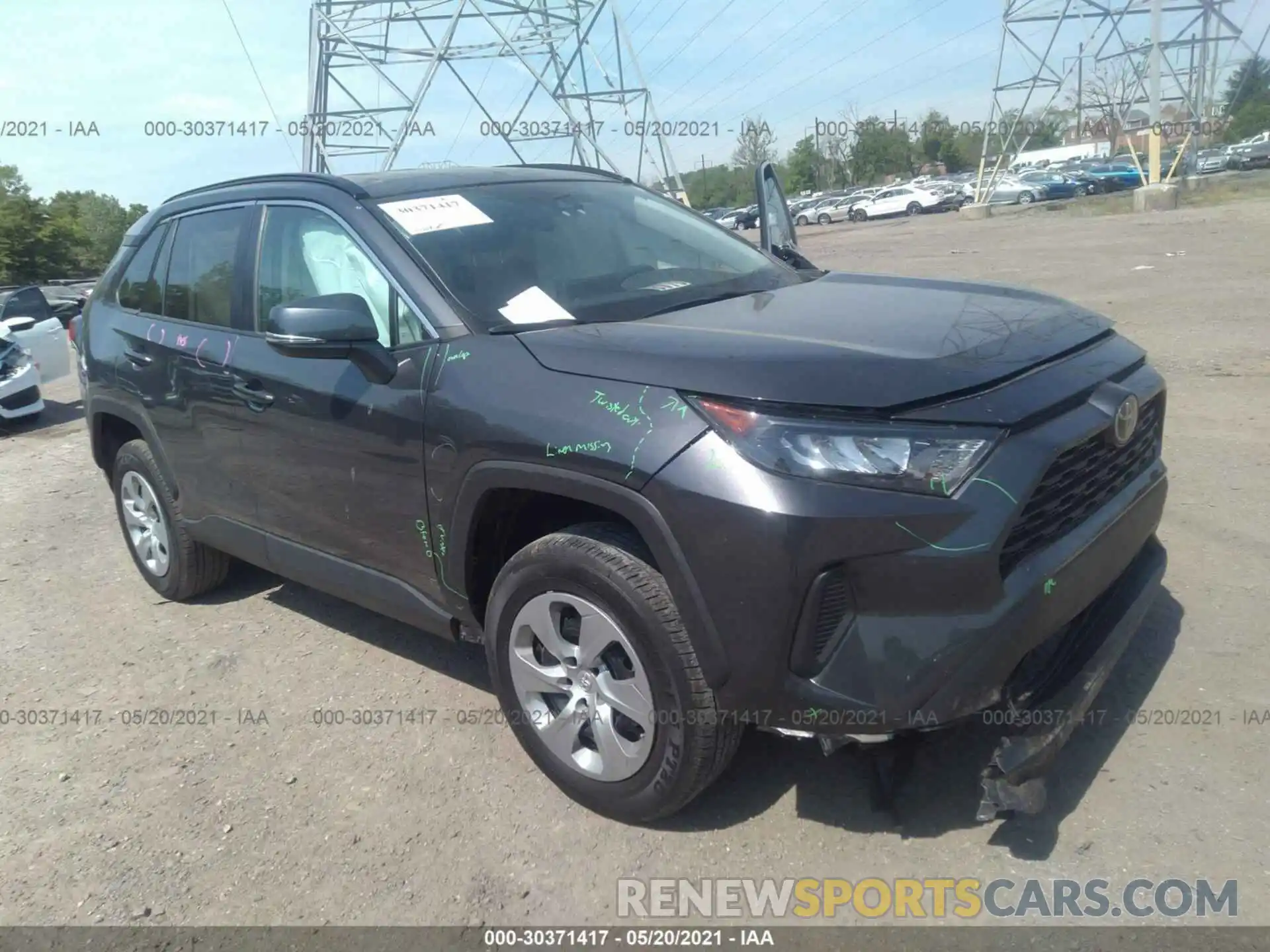 1 Фотография поврежденного автомобиля 2T3G1RFV4KW083384 TOYOTA RAV4 2019