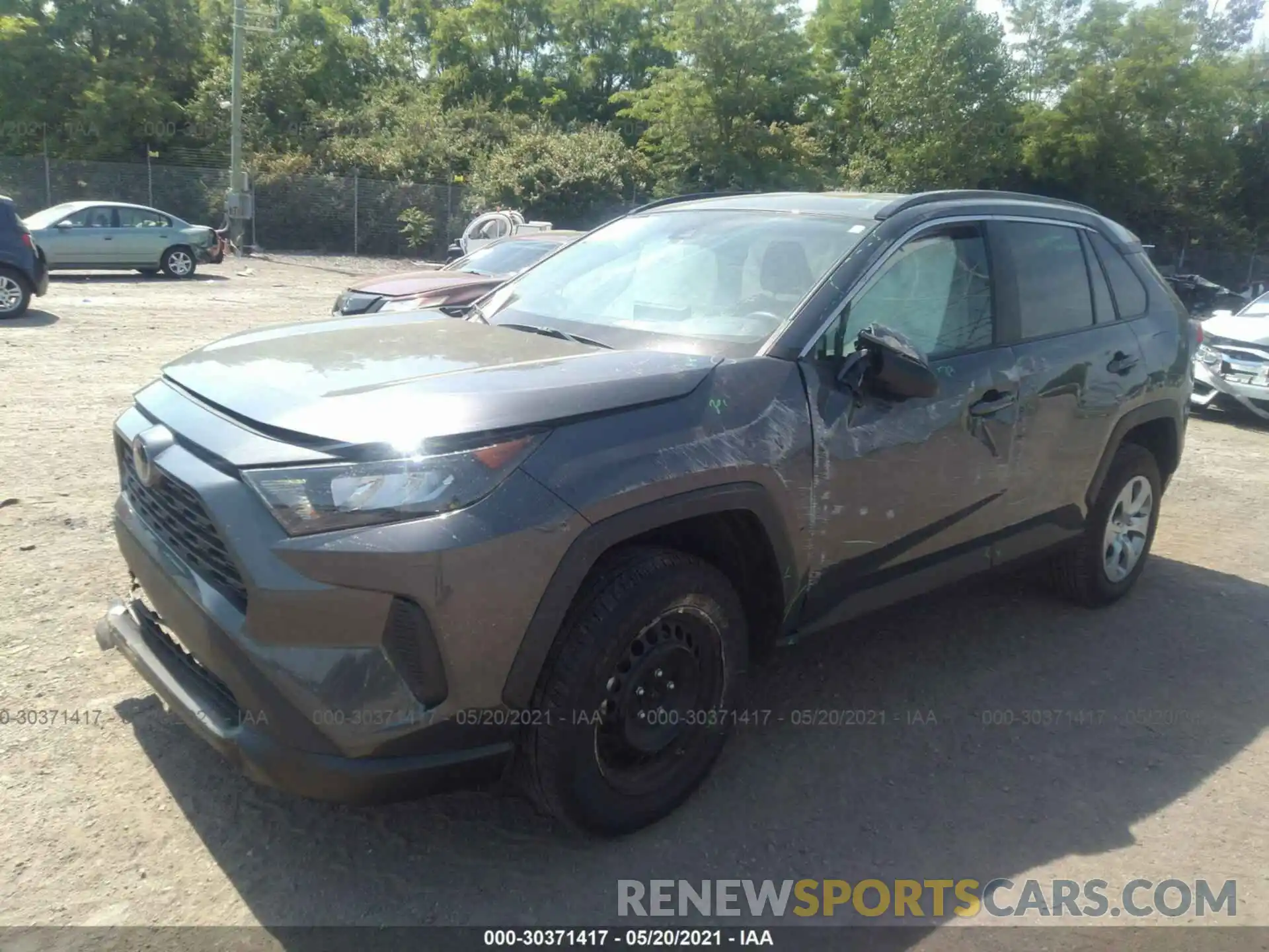 2 Фотография поврежденного автомобиля 2T3G1RFV4KW083384 TOYOTA RAV4 2019