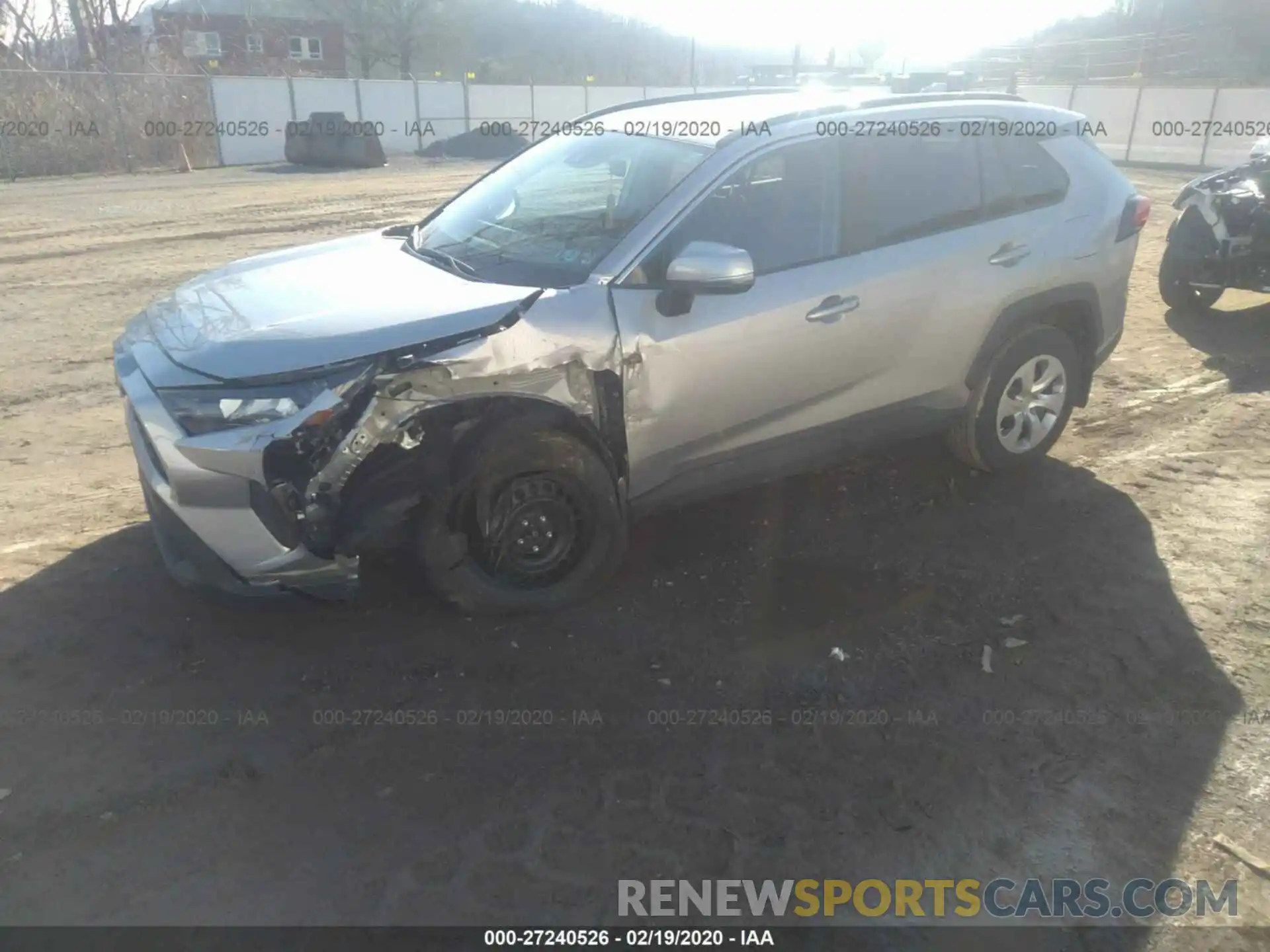 2 Фотография поврежденного автомобиля 2T3G1RFV5KC028184 TOYOTA RAV4 2019