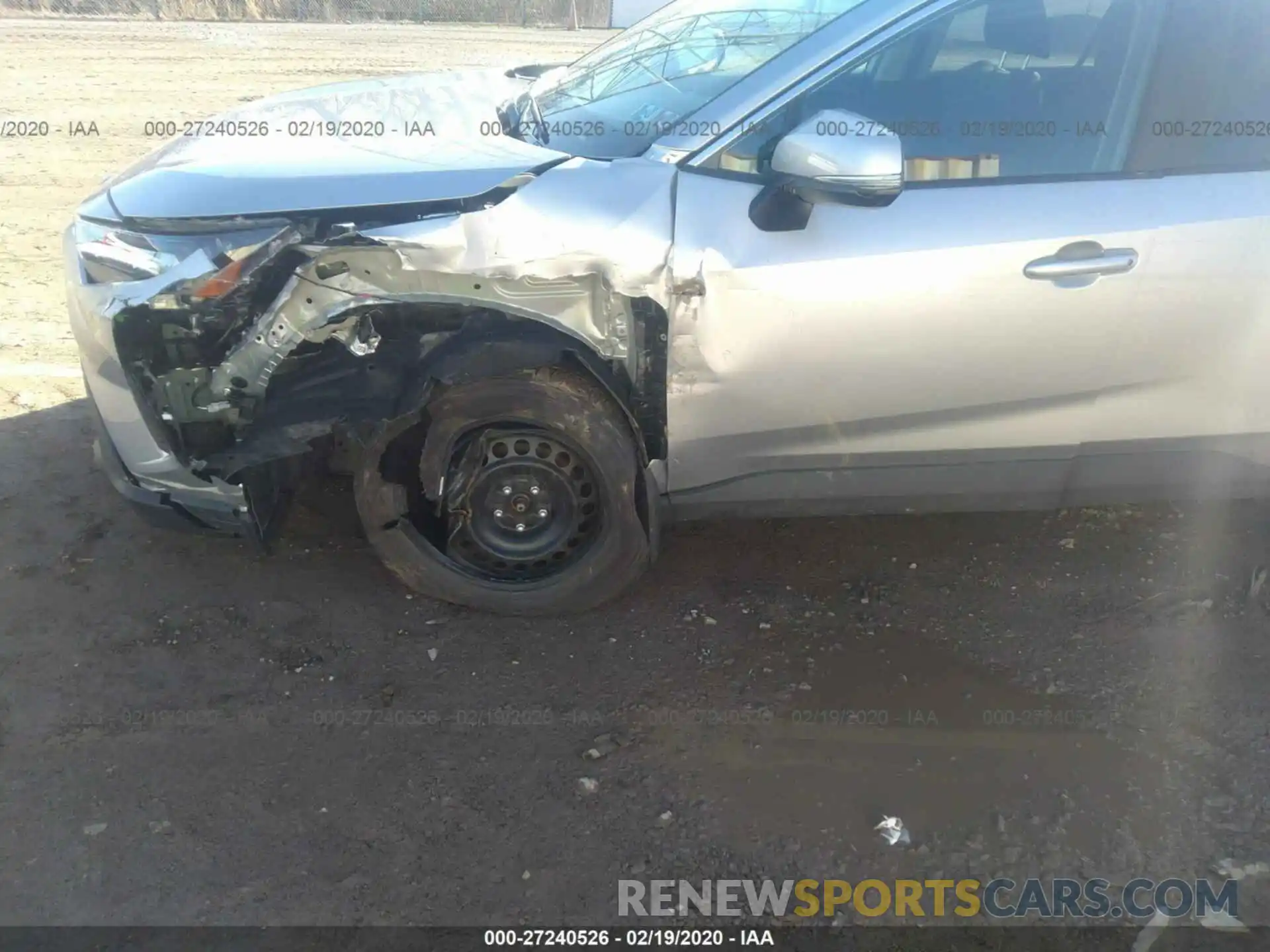 6 Photograph of a damaged car 2T3G1RFV5KC028184 TOYOTA RAV4 2019