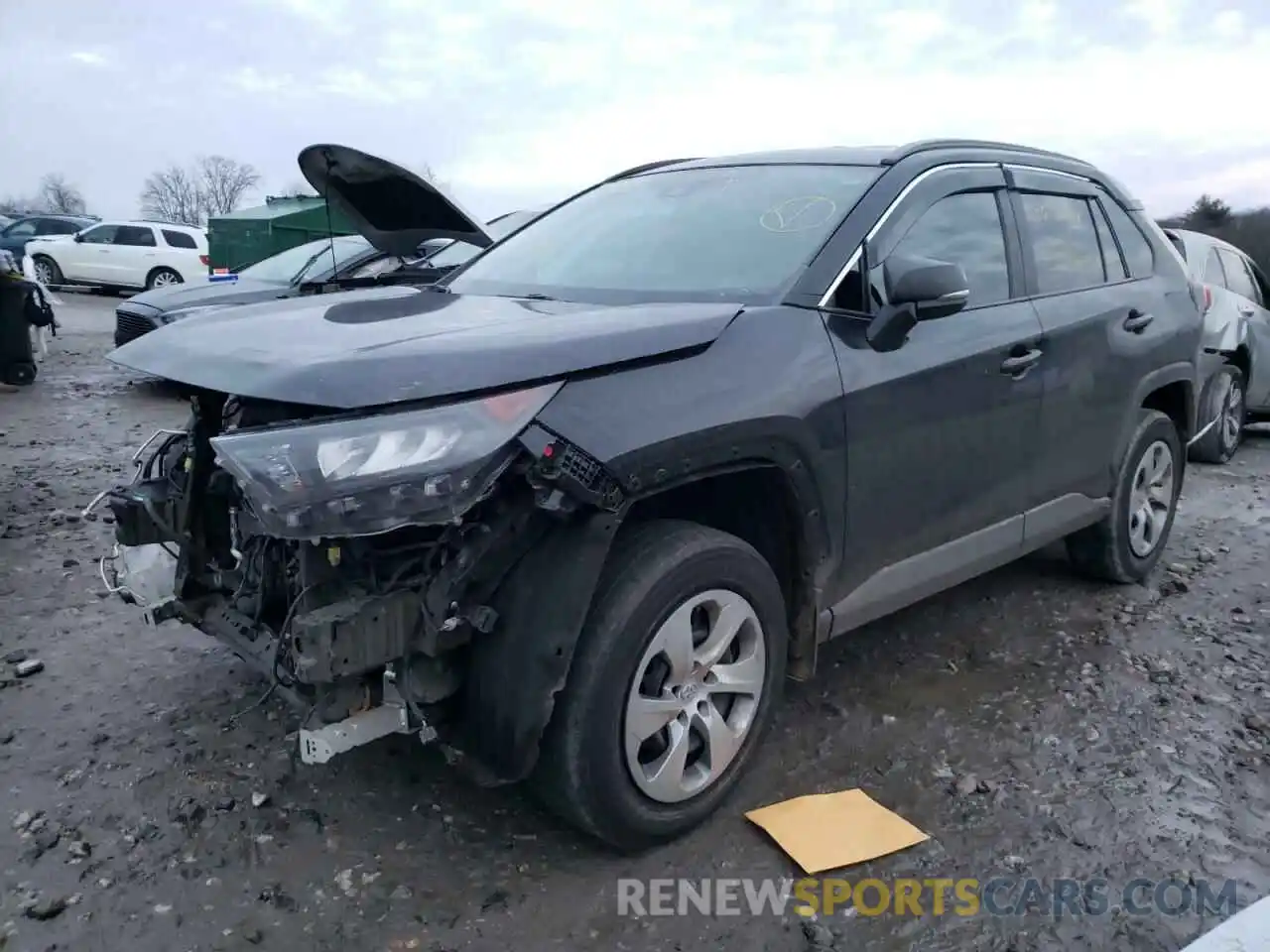 2 Фотография поврежденного автомобиля 2T3G1RFV5KC041436 TOYOTA RAV4 2019