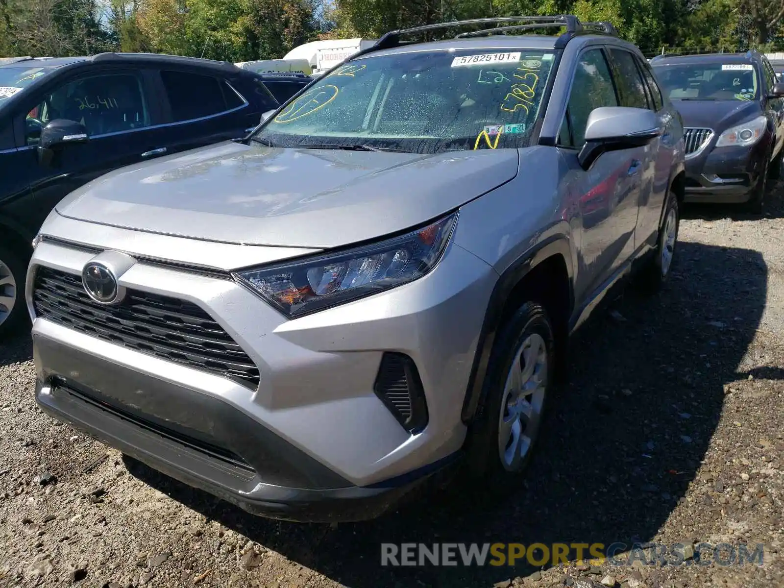 2 Photograph of a damaged car 2T3G1RFV5KC041551 TOYOTA RAV4 2019