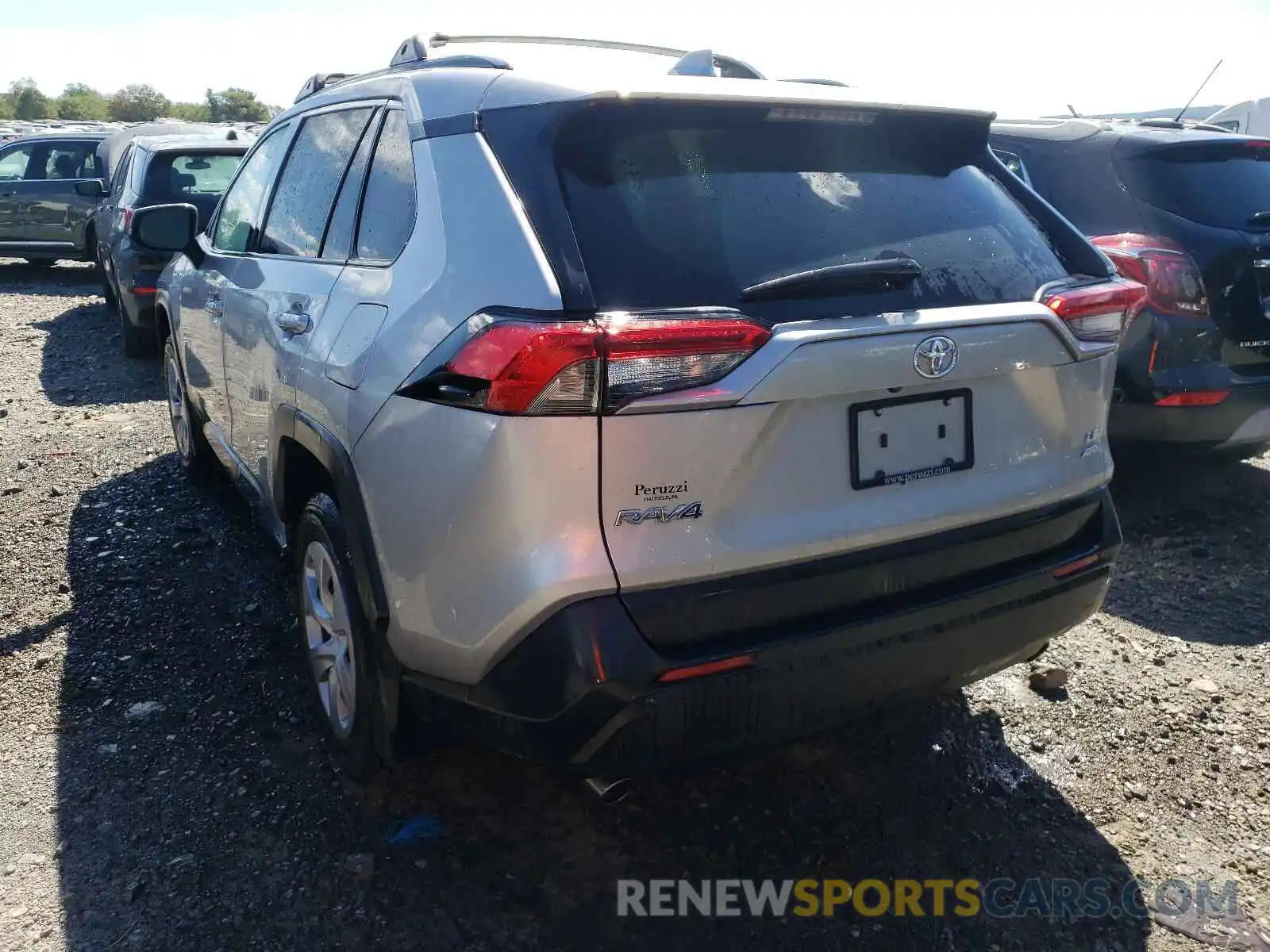 3 Photograph of a damaged car 2T3G1RFV5KC041551 TOYOTA RAV4 2019