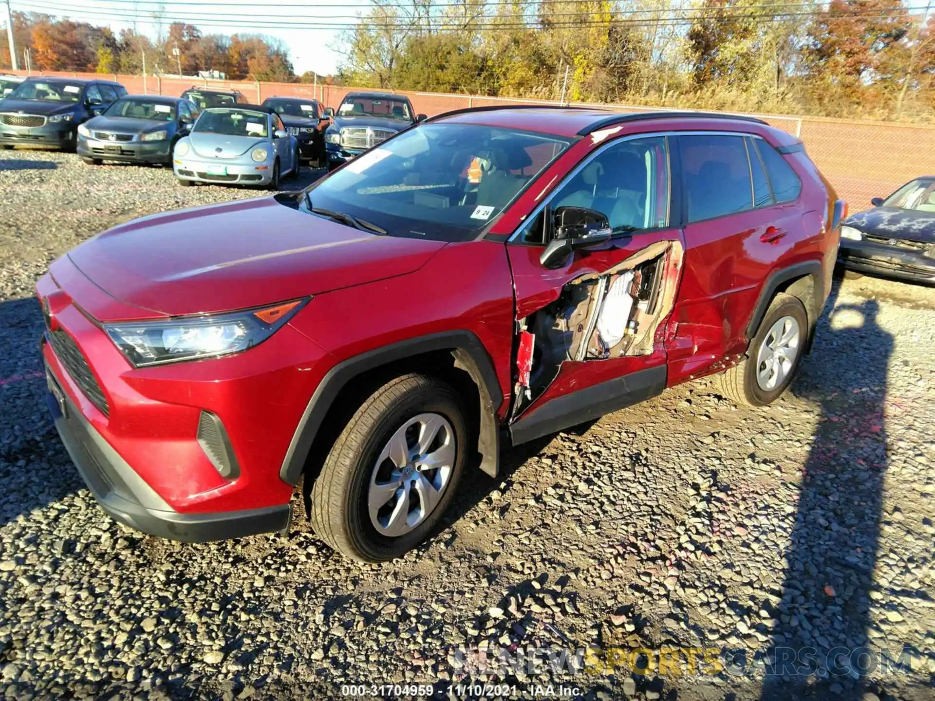 2 Фотография поврежденного автомобиля 2T3G1RFV5KC049682 TOYOTA RAV4 2019