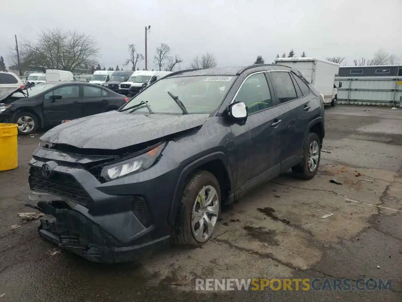 2 Photograph of a damaged car 2T3G1RFV5KC054588 TOYOTA RAV4 2019