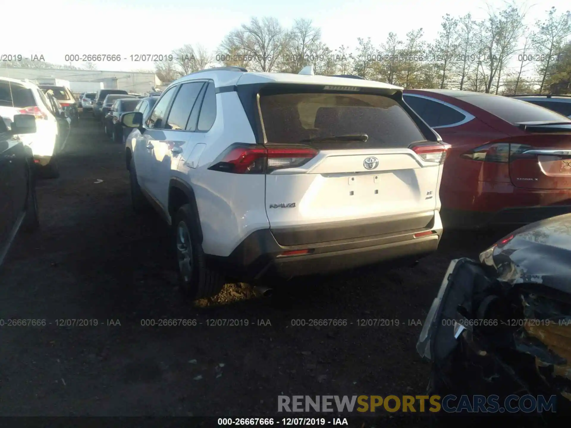 3 Photograph of a damaged car 2T3G1RFV5KW017121 TOYOTA RAV4 2019