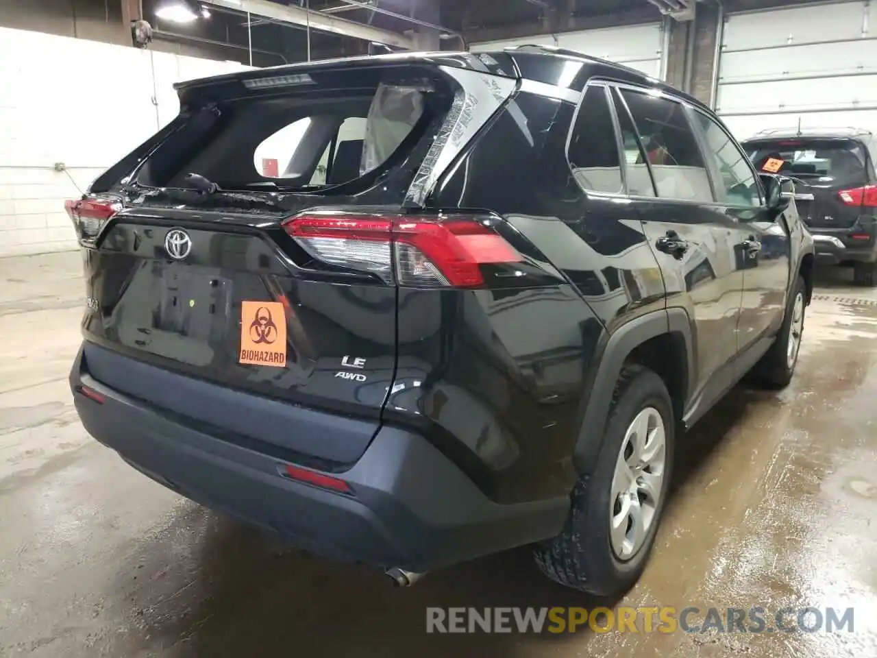 4 Photograph of a damaged car 2T3G1RFV5KW025607 TOYOTA RAV4 2019