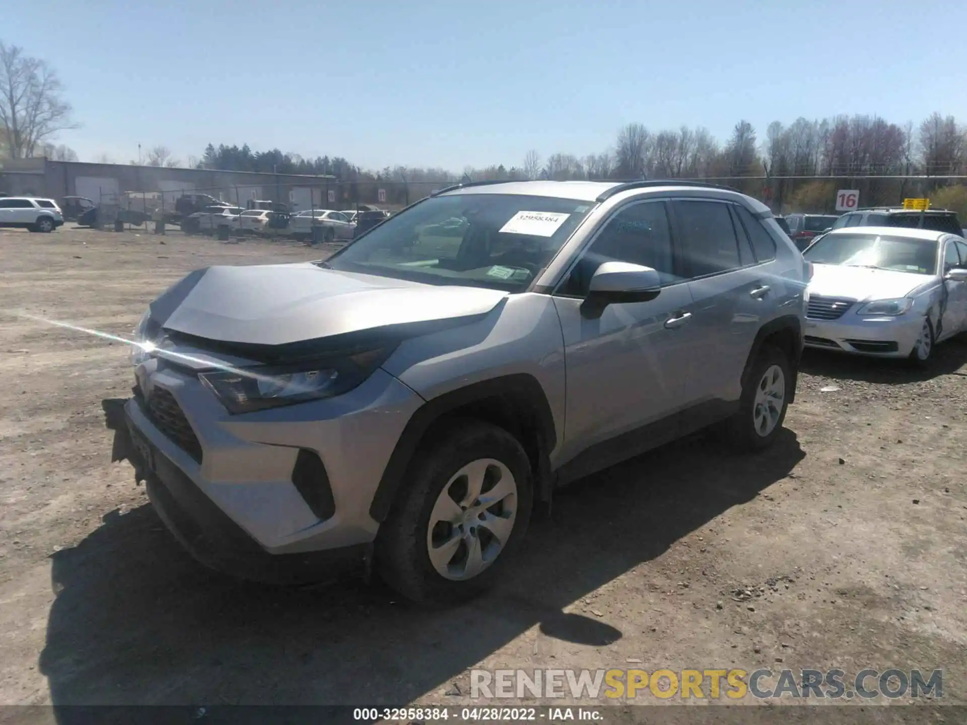 2 Photograph of a damaged car 2T3G1RFV5KW026224 TOYOTA RAV4 2019