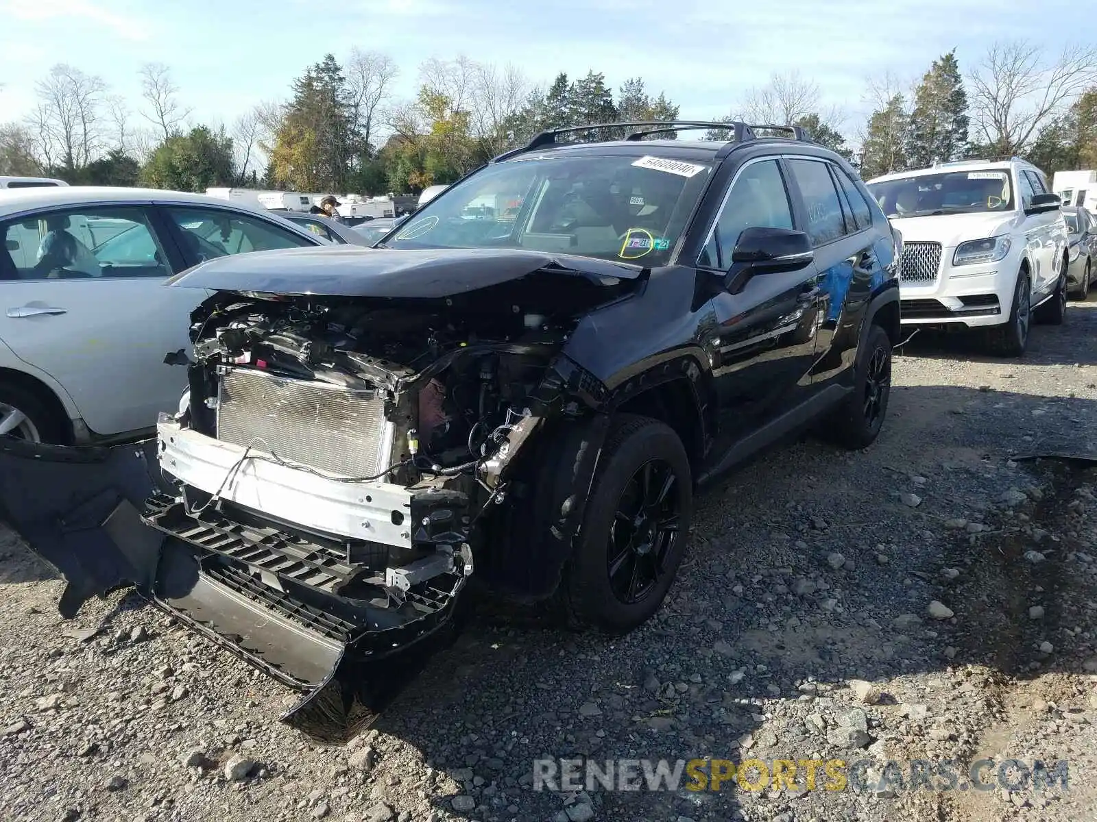 2 Photograph of a damaged car 2T3G1RFV5KW049485 TOYOTA RAV4 2019