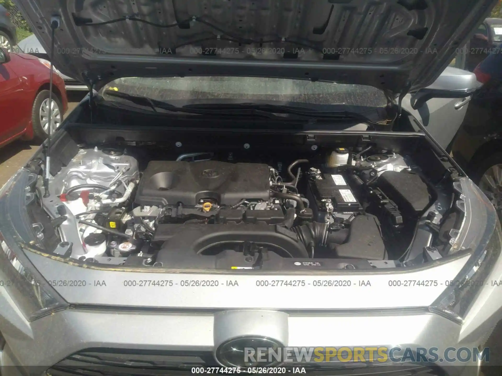 10 Фотография поврежденного автомобиля 2T3G1RFV5KW057344 TOYOTA RAV4 2019