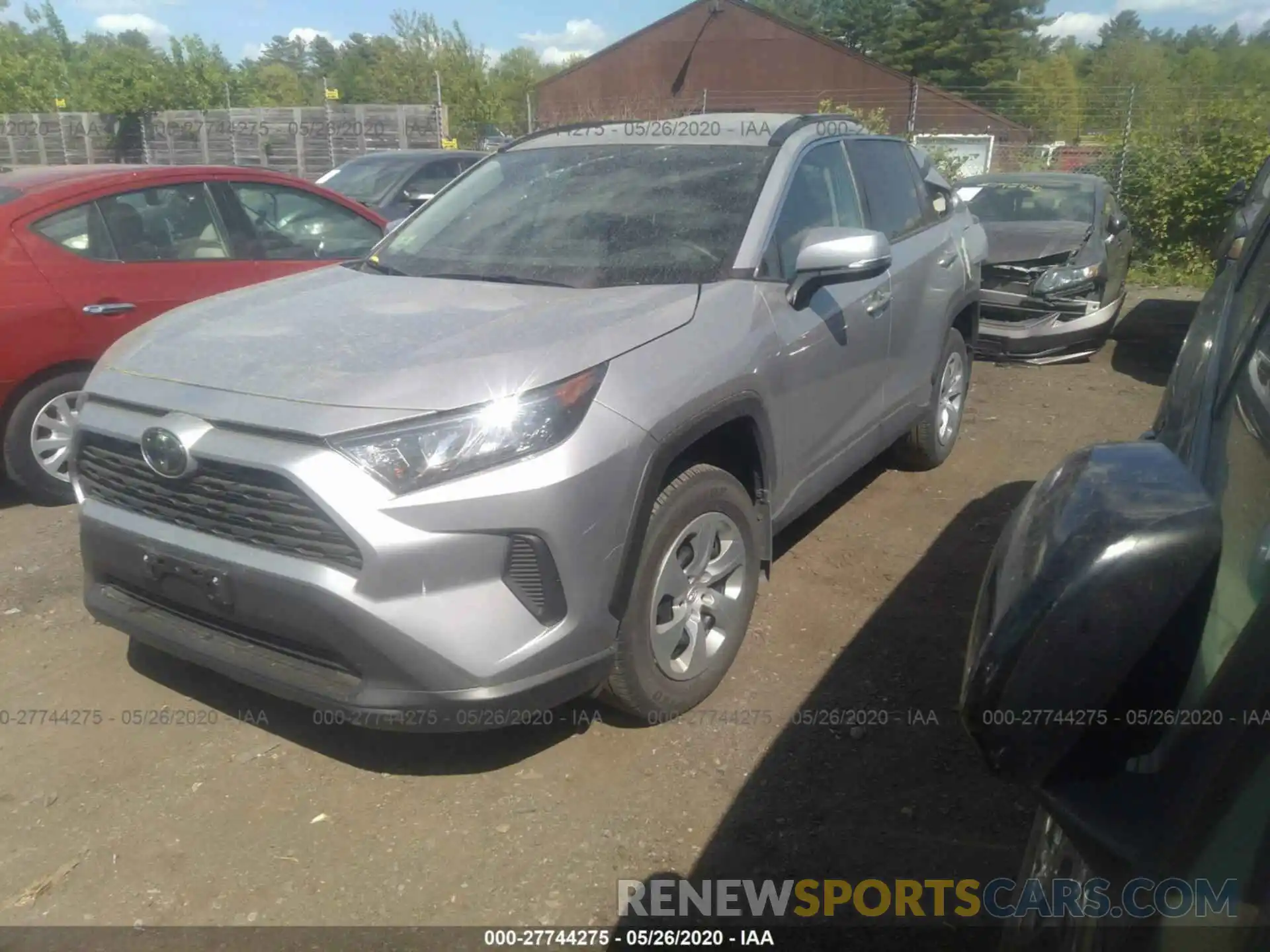 2 Photograph of a damaged car 2T3G1RFV5KW057344 TOYOTA RAV4 2019