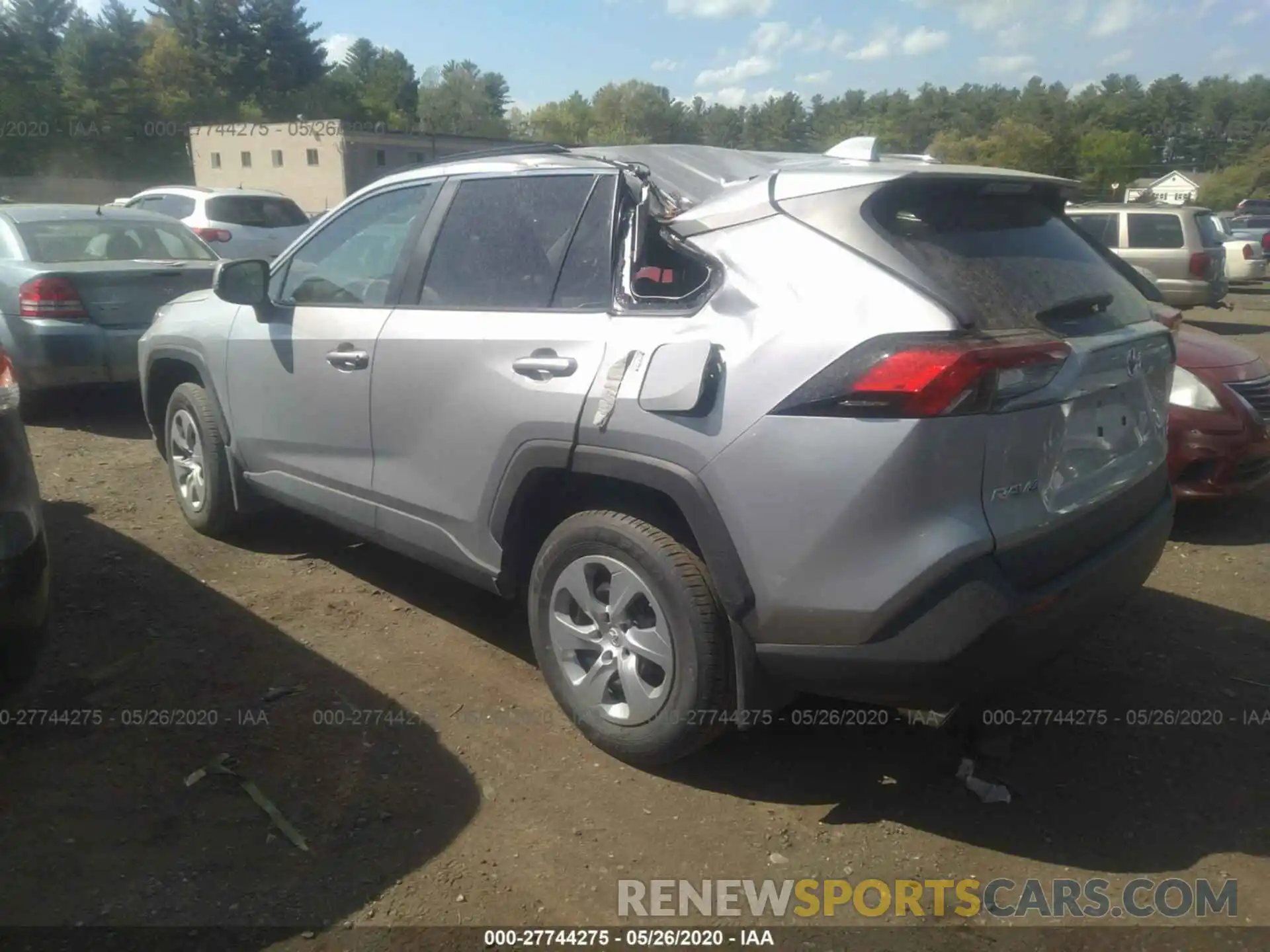 3 Фотография поврежденного автомобиля 2T3G1RFV5KW057344 TOYOTA RAV4 2019